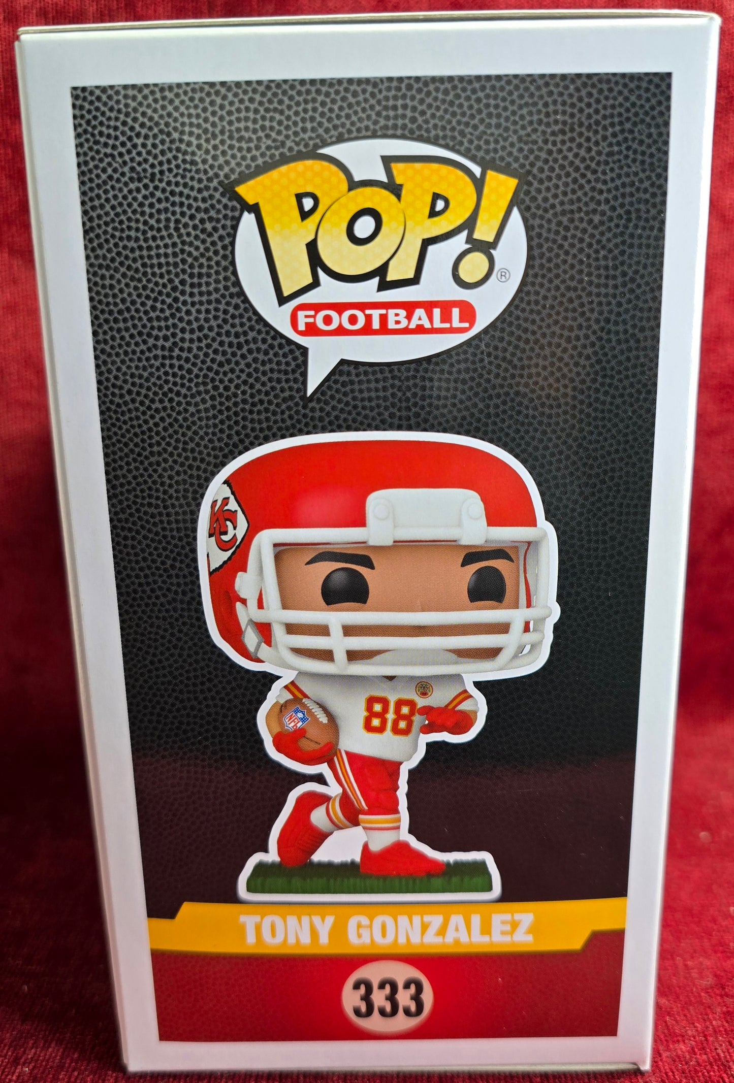 Funko Pop! Football: Tony Gonzalez # 333 (Nib)
With pop protector