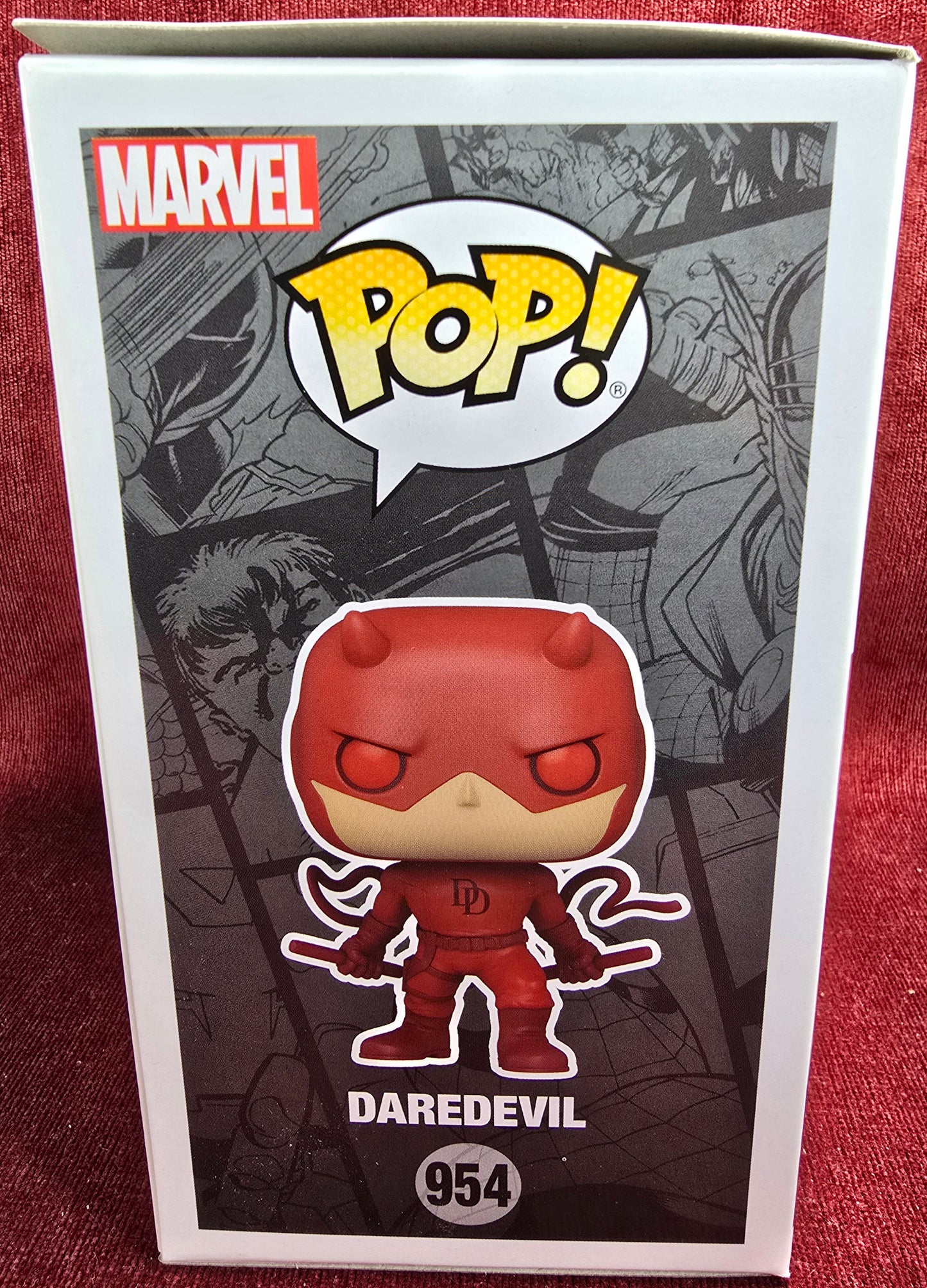 Funko Pop! Vinyl:  Daredevil PX Exclusive #954 (Nip)
With pop protector