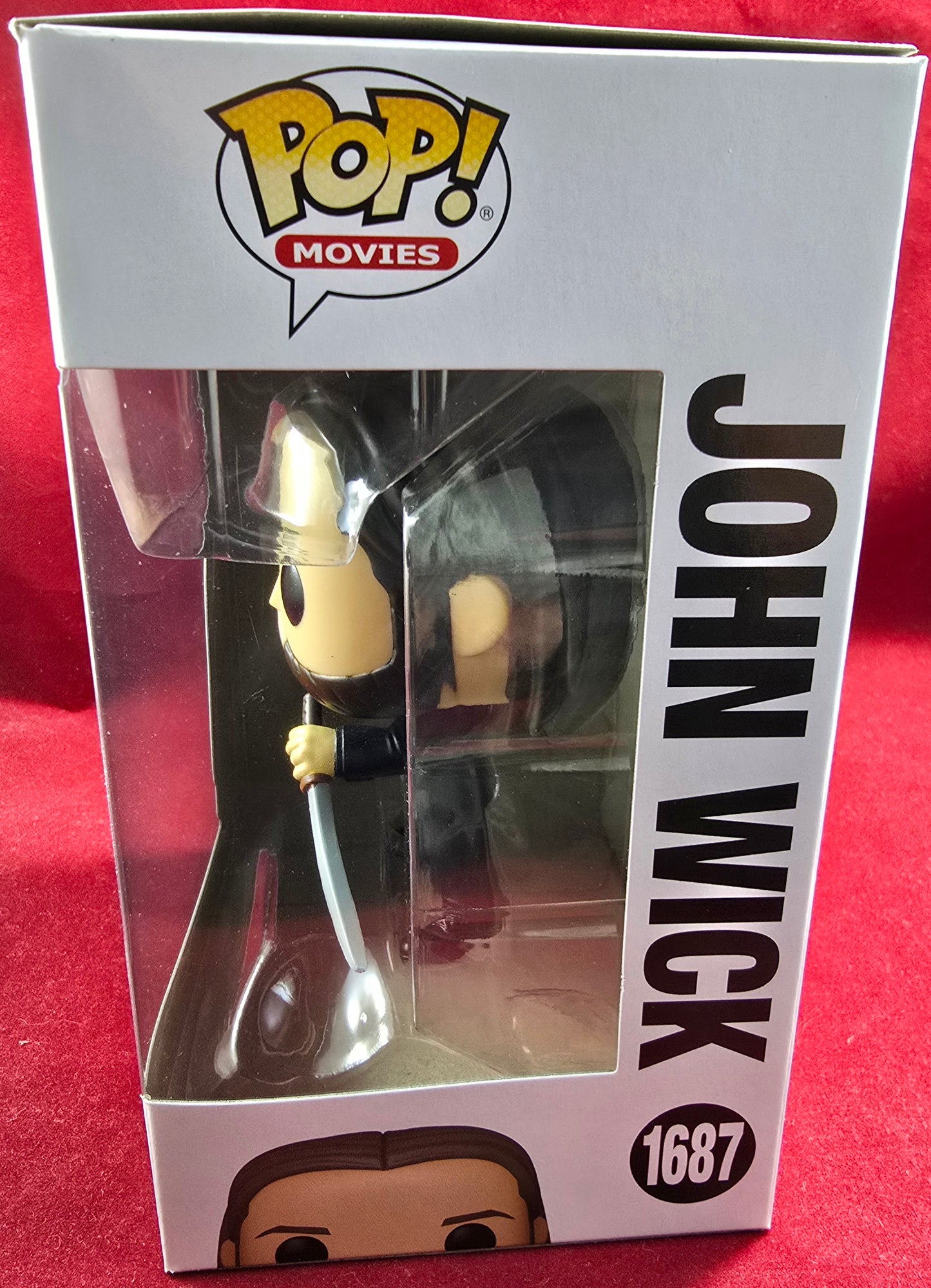 John Wick funko # 1687 (nib) With pop protector
