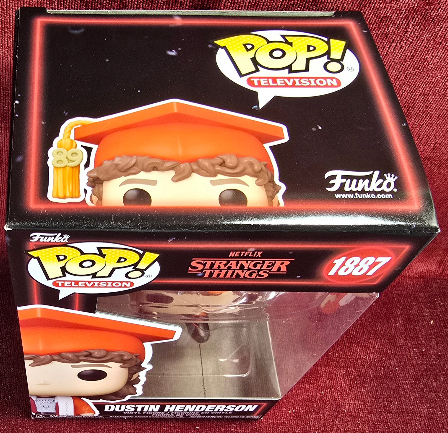 Funko Pop! Vinyl: Dustin Henderson #1887 (Nib)
With pop protector