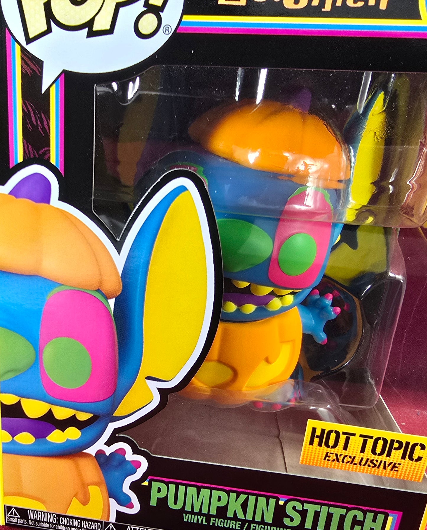 Pumpkin Stitch hot topic exclusive funko # 1498 (nib) with pop protector