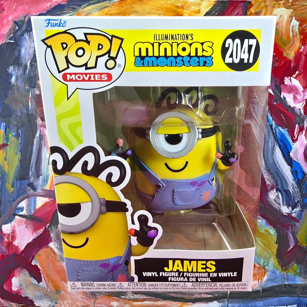 Funko Pop! Vinyl: James # 2047 (Nib) With Pop Protector