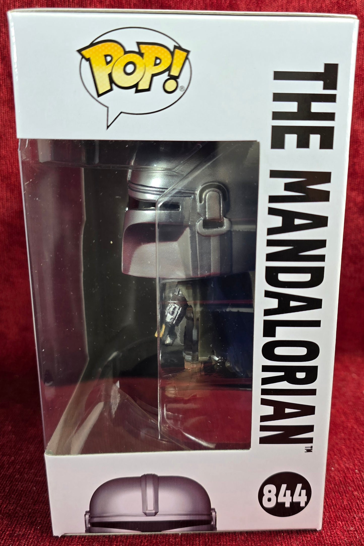 Funko Pop! Star Wars: The Mandalorian Figure # 844 (Nib) 
With pop protector