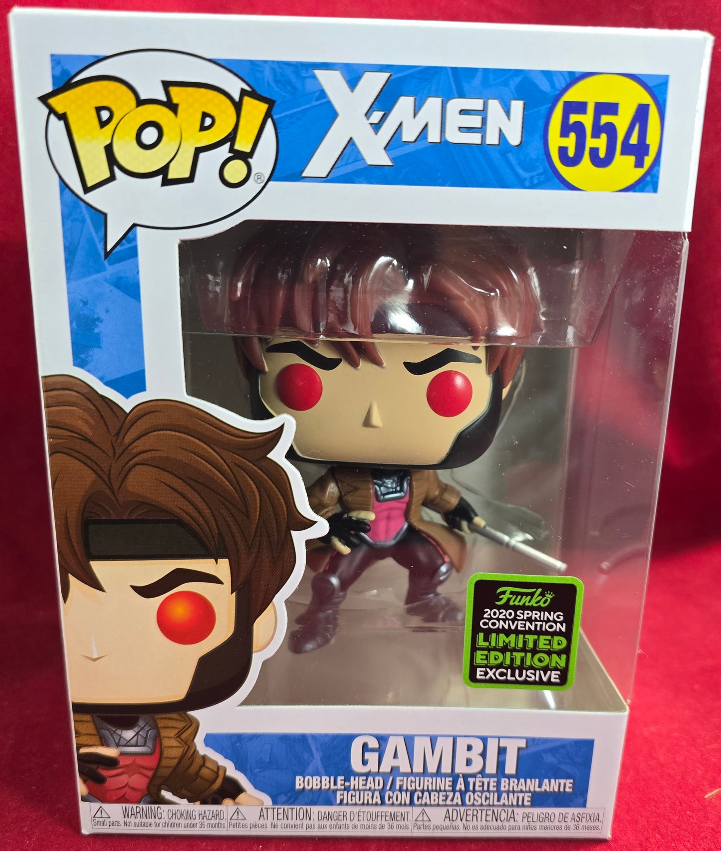 Gambit 2020 spring convention exclusive # 554 (nib) With pop protector