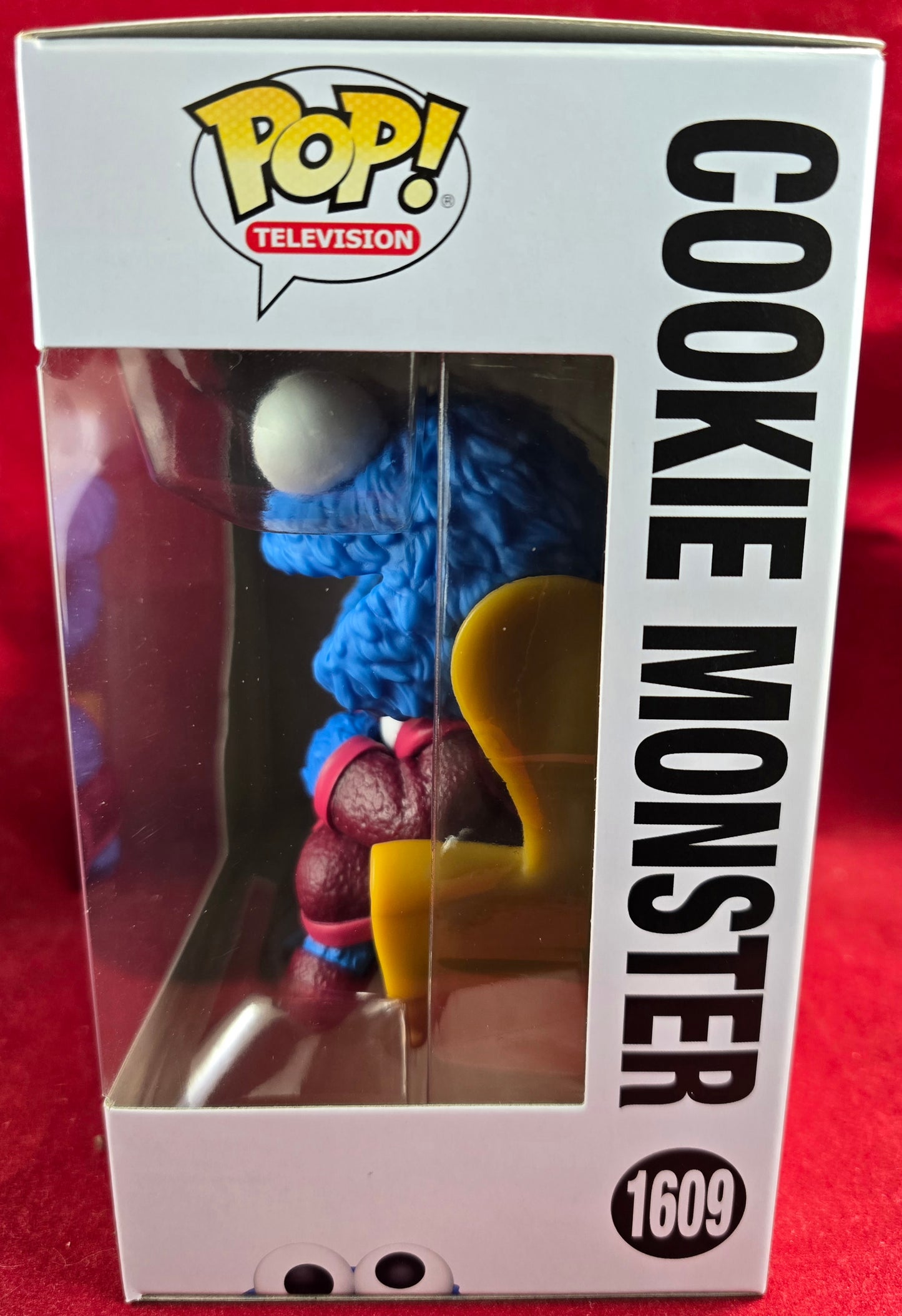 Cookie Monster funko # 1609 with pop protector