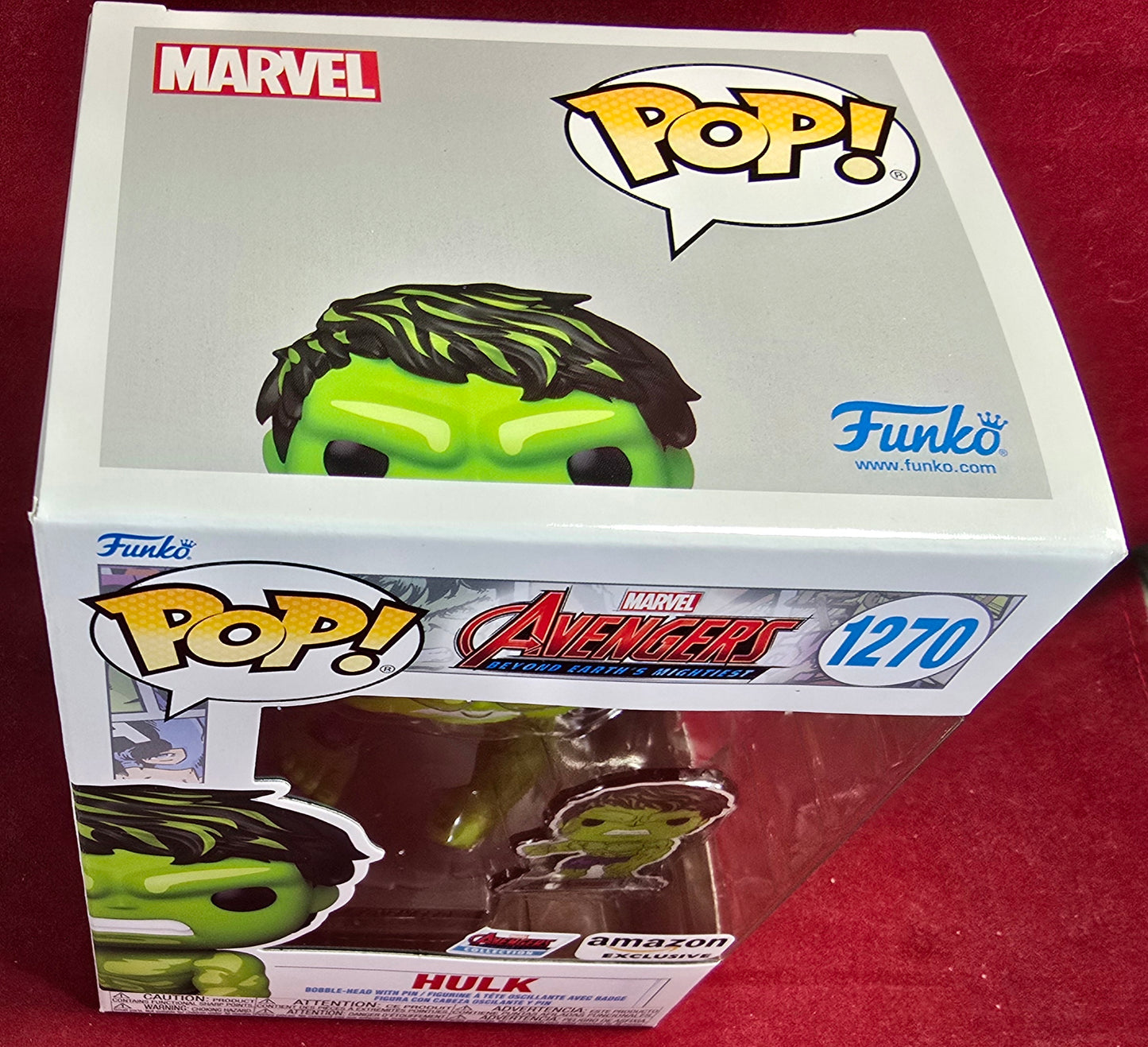 Funko Pop! Hulk #1270 (Nib)
With pop protector