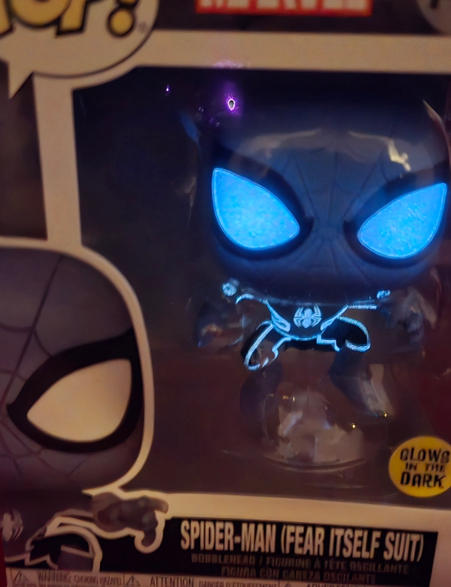 Spider-Man (Fear Itself suit) # 1445 (nib) With pop protector