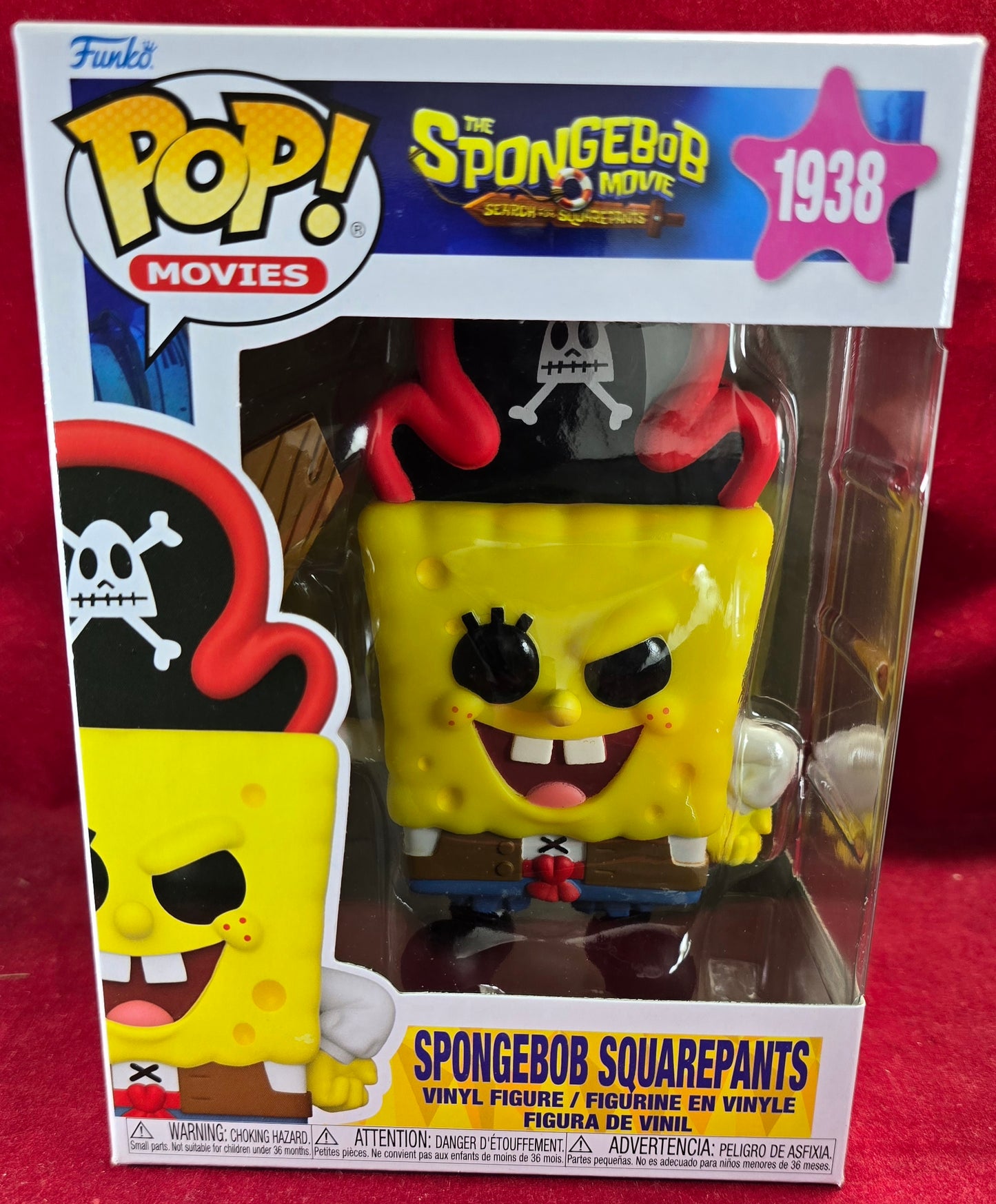SpongeBob SquarePants Funko #1938 (Nib)
With pop protector