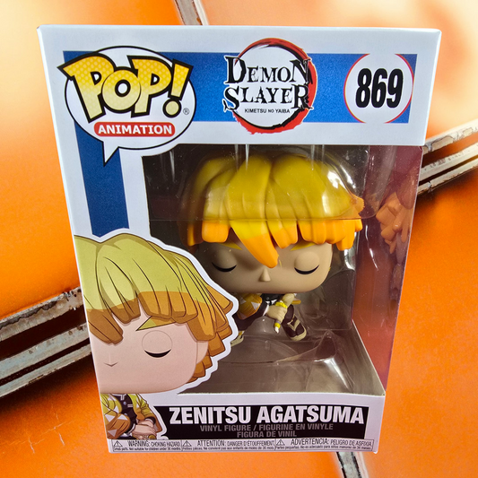 Zenitsu Agatsuma funko # 869 (nib) With pop protector