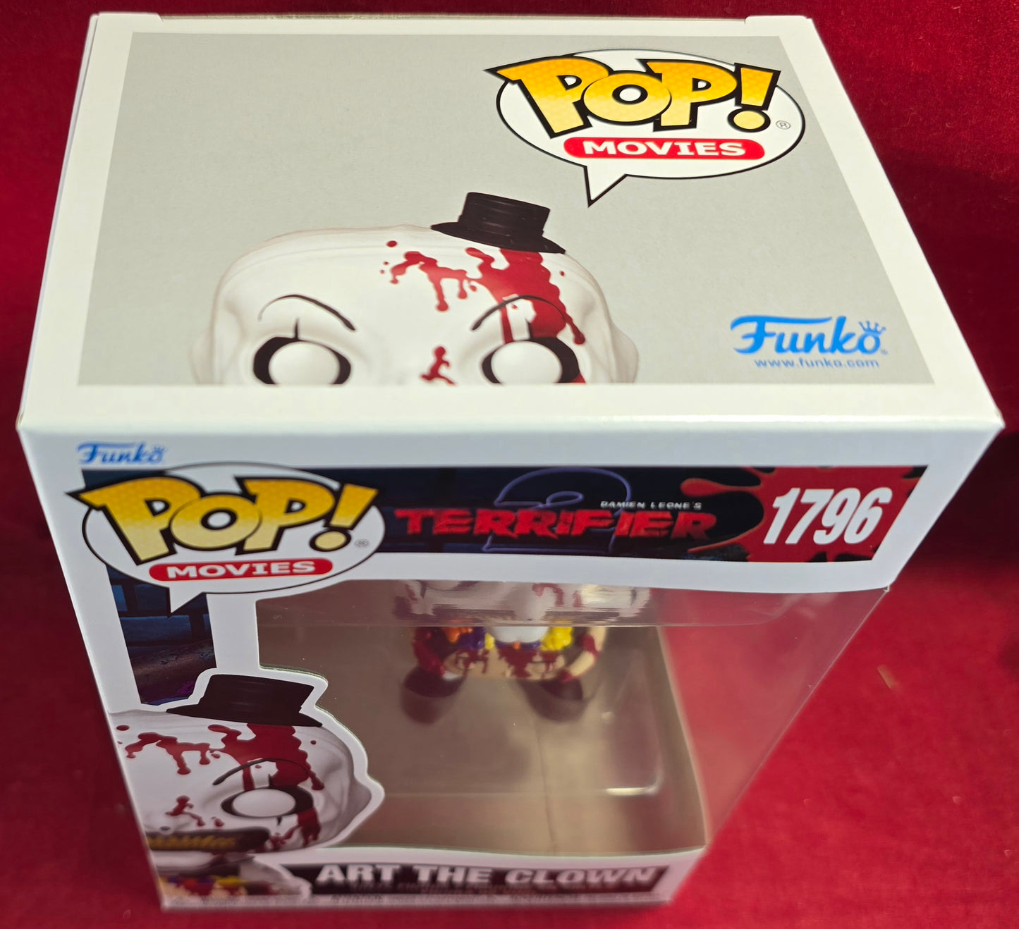 Art the Clown funko # 1796 (nib) With pop protector