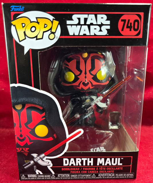 Darth Maul Funko #740 (Nib)
With pop protector
