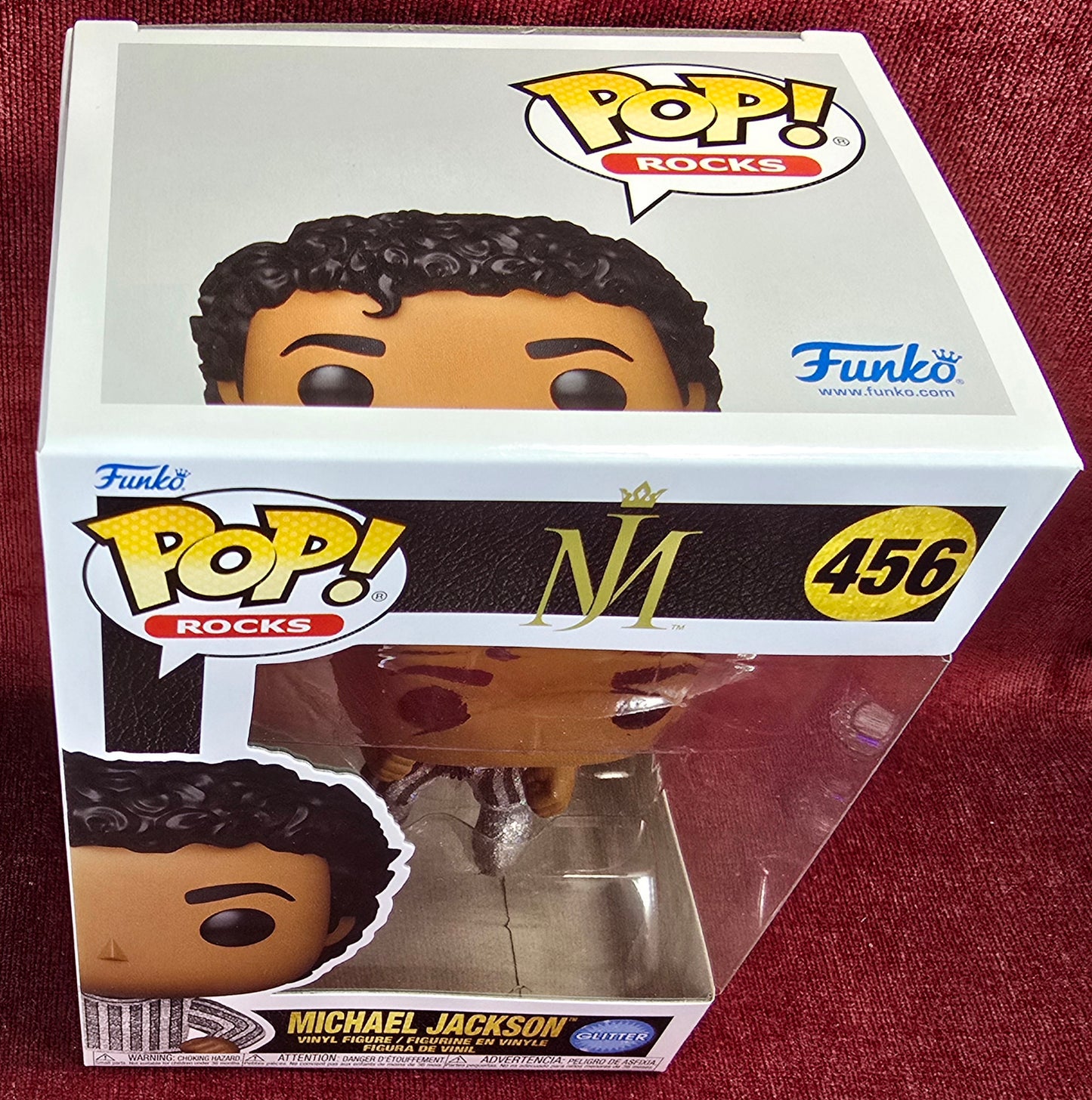 Funko Pop! Vinyl: Michael Jackson # 456 (Nib) 
With pop protector