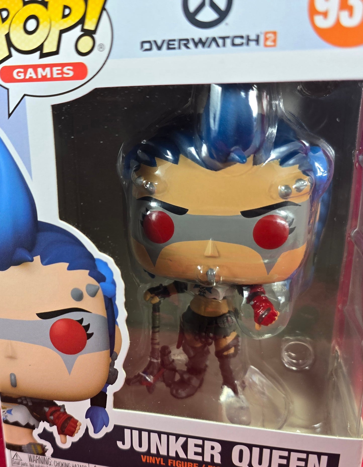 Funko Pop! Overwatch 2 - Junker Queen #934 (Nib) 
With pop protector