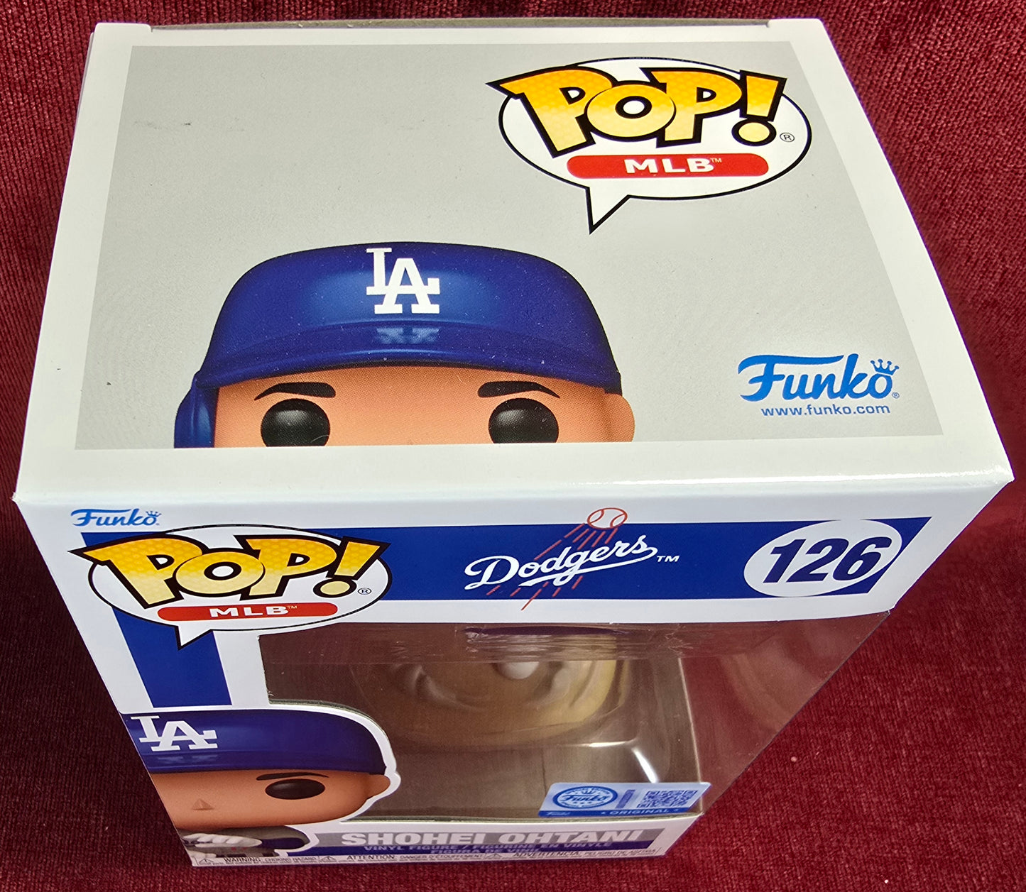 Funko Pop! Vinyl: Shohei Ohtani Exclusive Funko # 126 (Nib) 
With pop protector