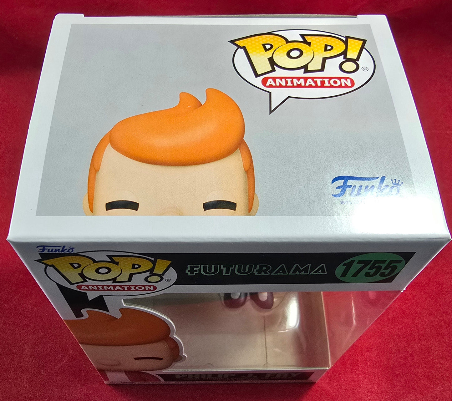 Philip j. Fry funko # 1755 (nib) with pop protector