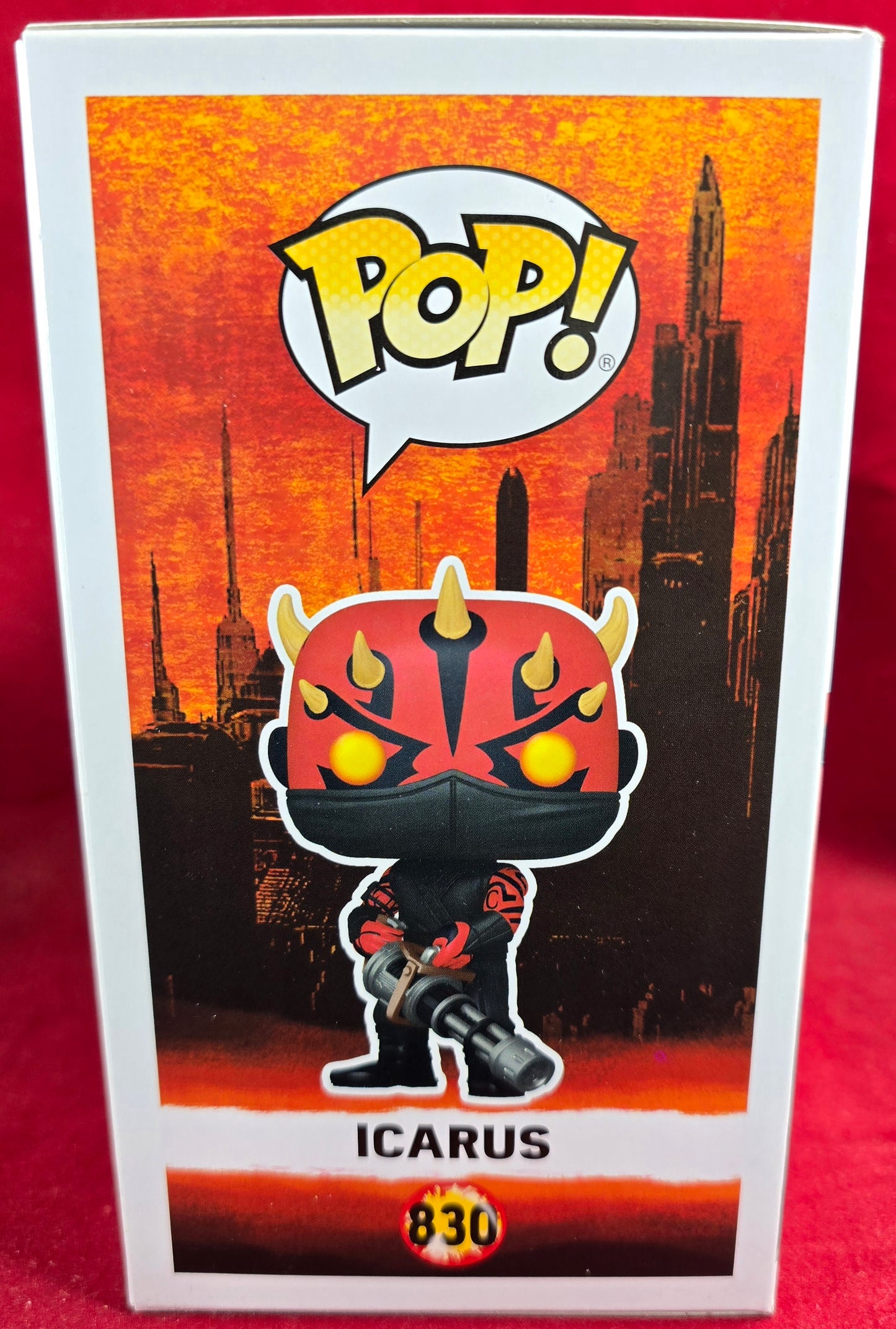 Funko Pop! ICARUS  #830 (Nib)
With pop protector