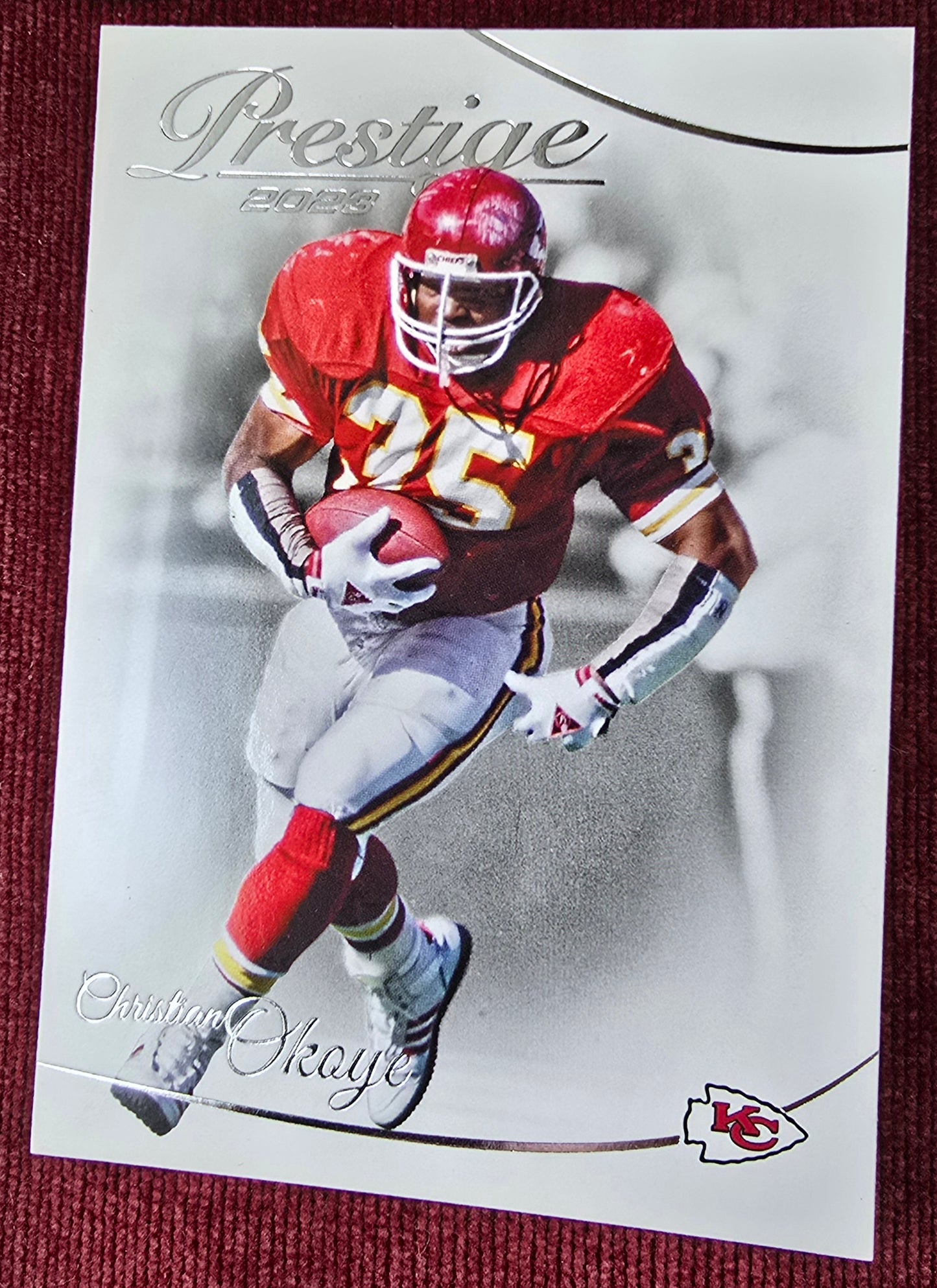 Kansas City Chiefs Past and Present Team Football Card Set of 15.