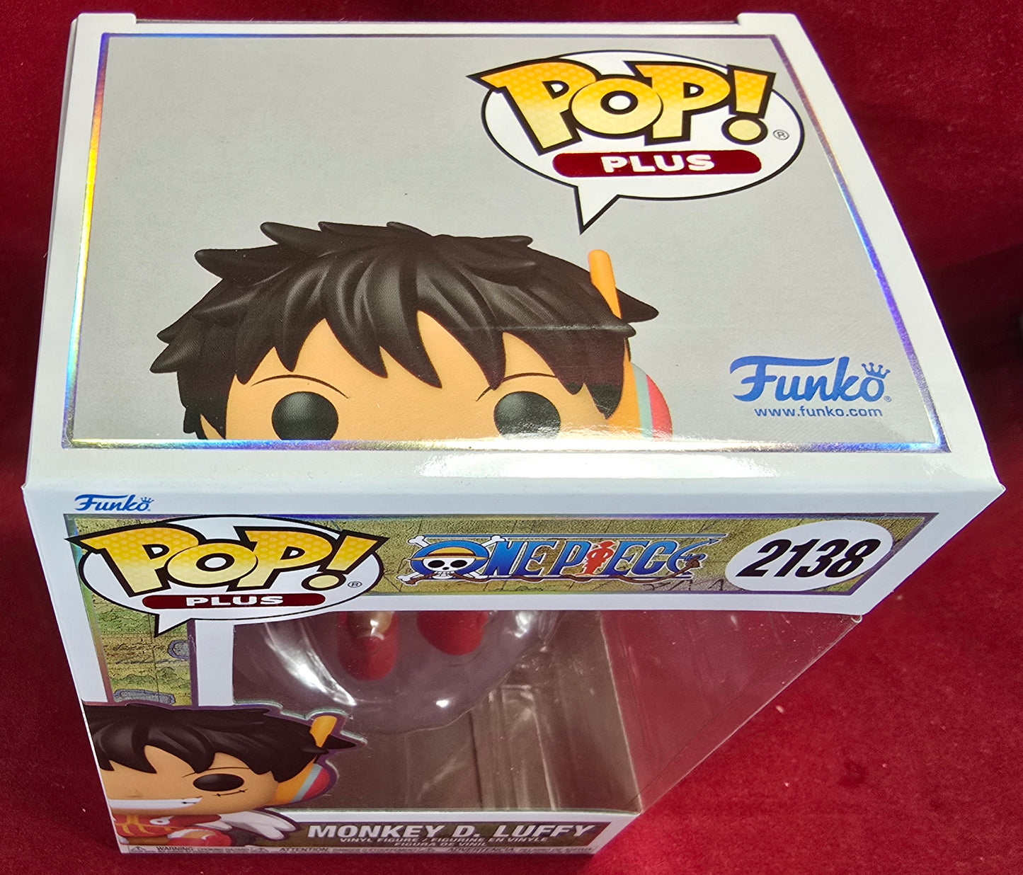 Monkey d. Luffy funko # 2138 (nib) with pop protector
