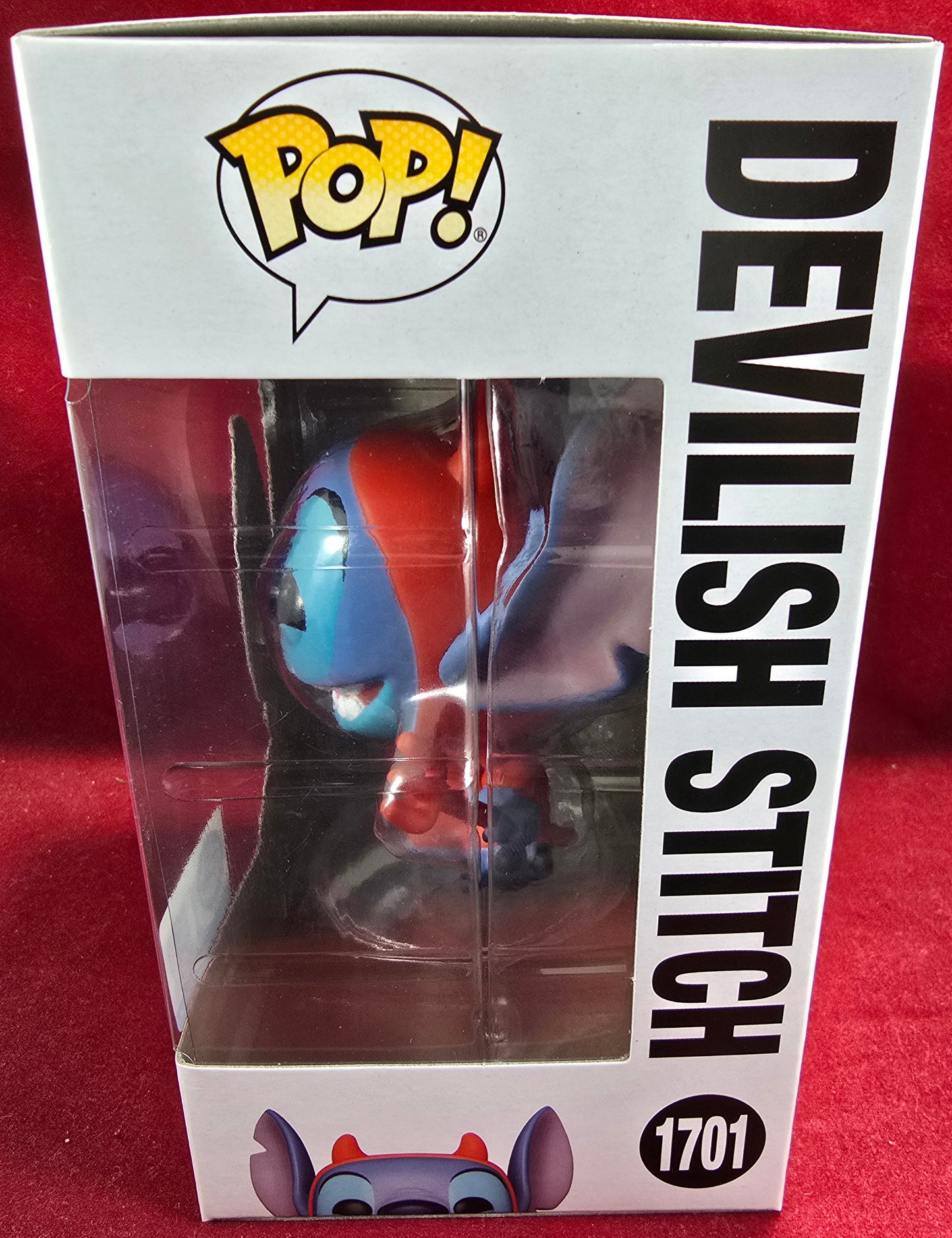 Devilish Stitch Entertainment Earth Exclusive Funko # 1701 (Nib)
With pop protector