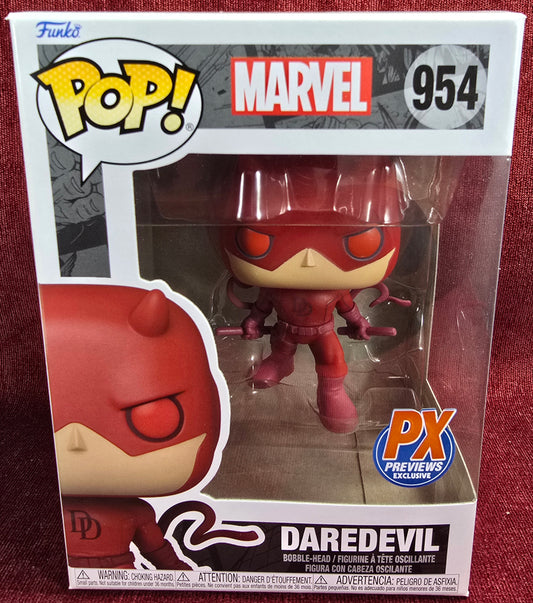 Funko Pop! Vinyl:  Daredevil PX Exclusive #954 (Nip)
With pop protector