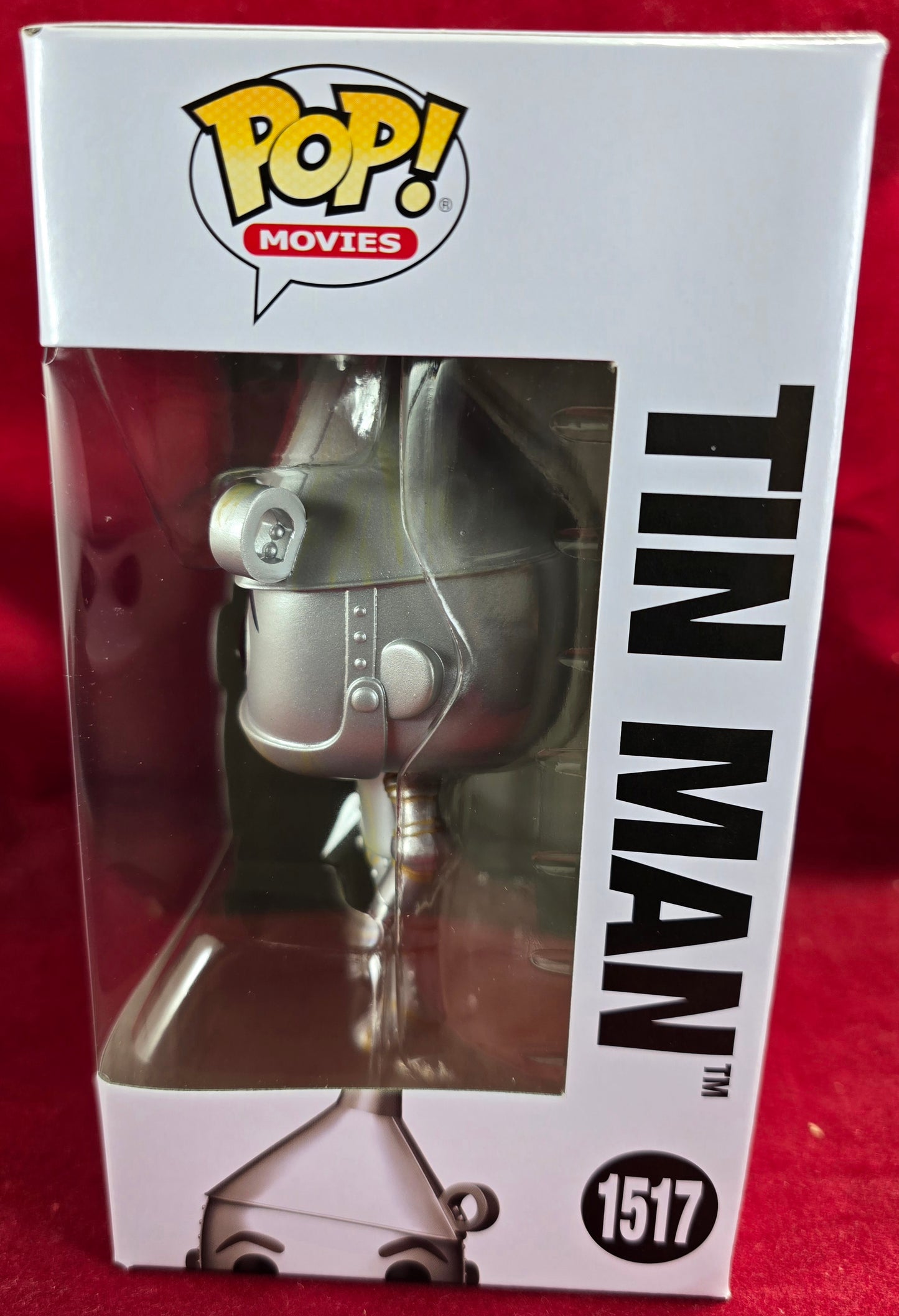 Tin man funko # 1517 (nib)
With pop protector