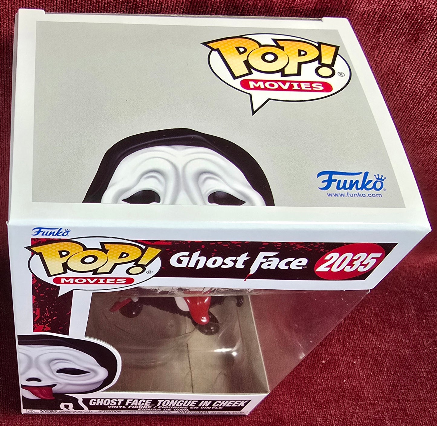 Funko POP! Vinyl: Ghost Face Tongue In Cheek # 2035 (Nib)
With pop protector