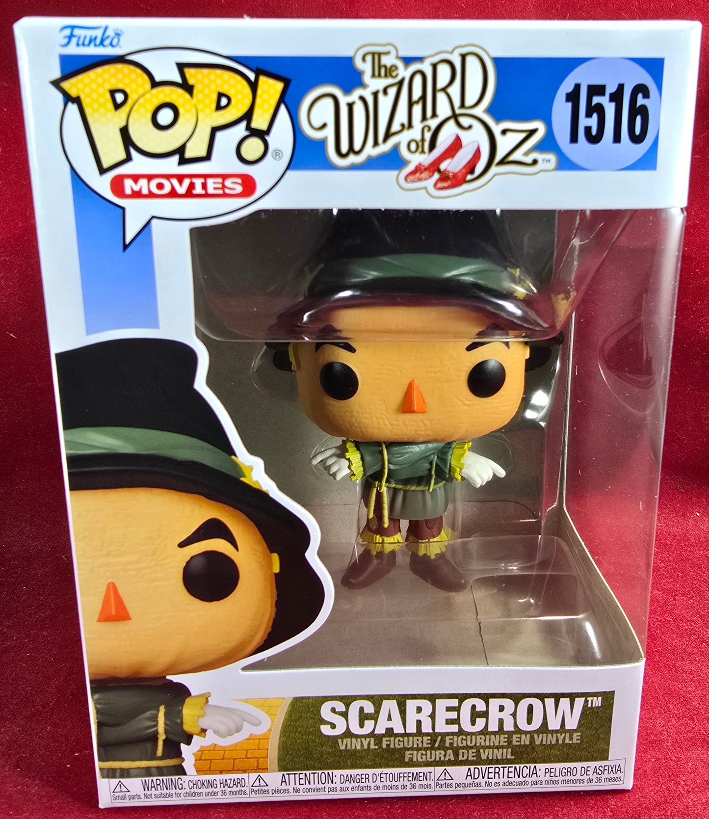 Scarecrow funko # 1516 (nib)
With pop protector
