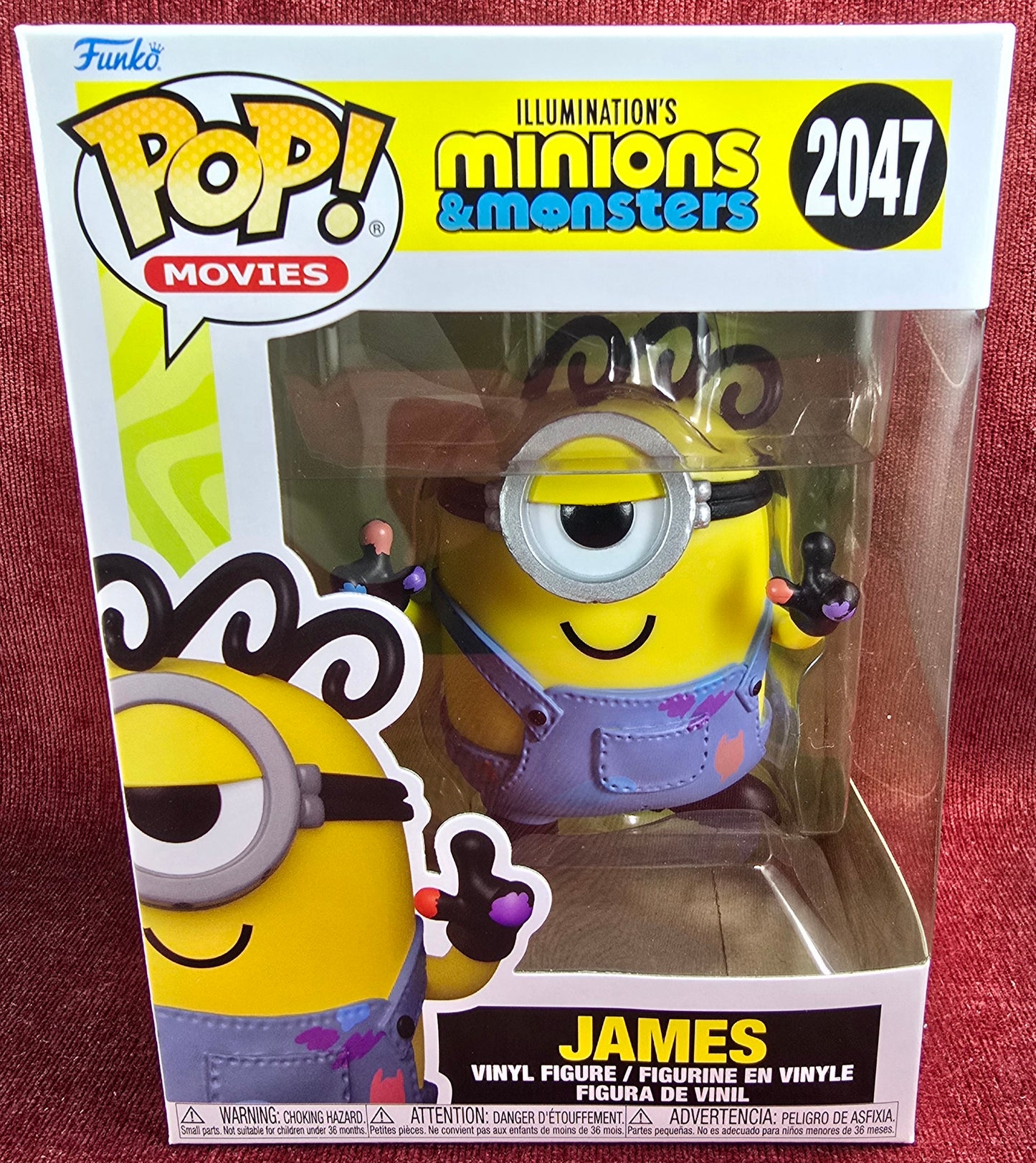 Funko Pop! Vinyl: James # 2047 (Nib) With Pop Protector