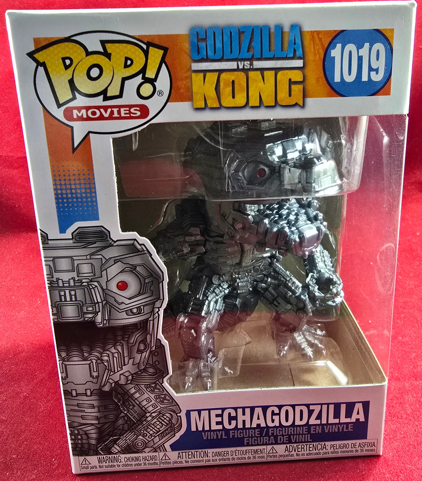 Mechagodzilla funko # 1019 (nib) With pop protector