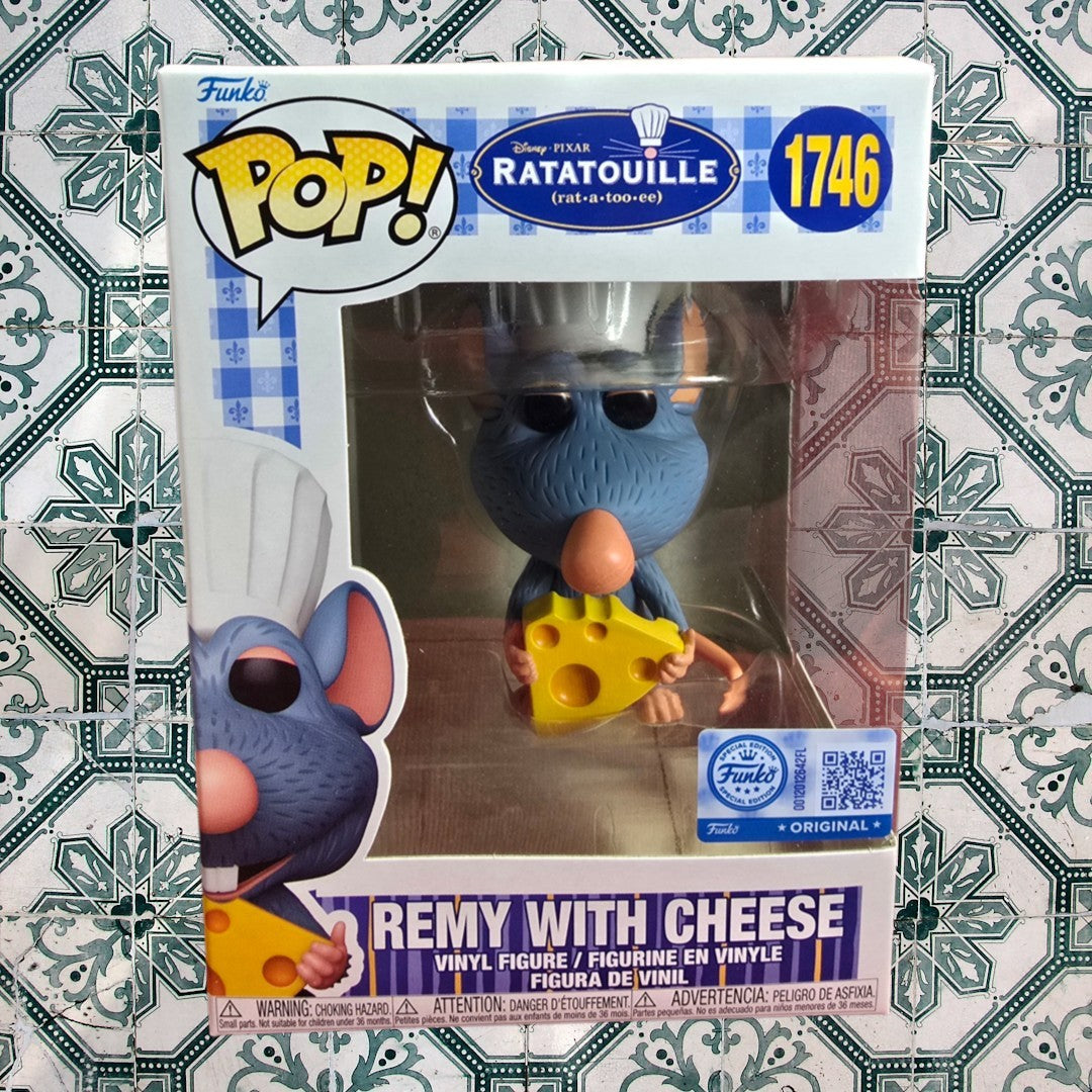 FUNKO POP! Animation: REMY With Cheese Exclusive # 1746 (Nib)
With pop protector
