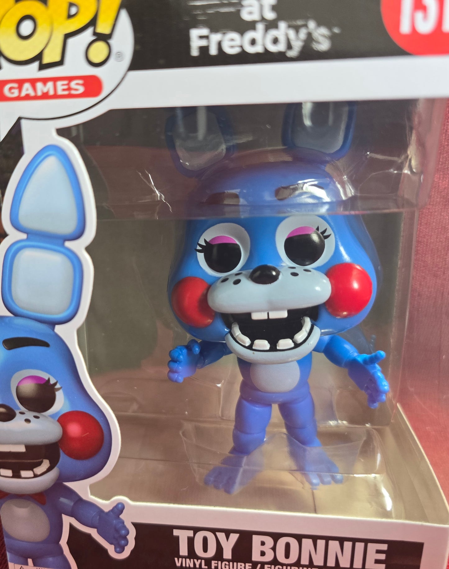 Funko Pop! Games: Toy Bonnie  # 1319 (Nib)
With pop protector