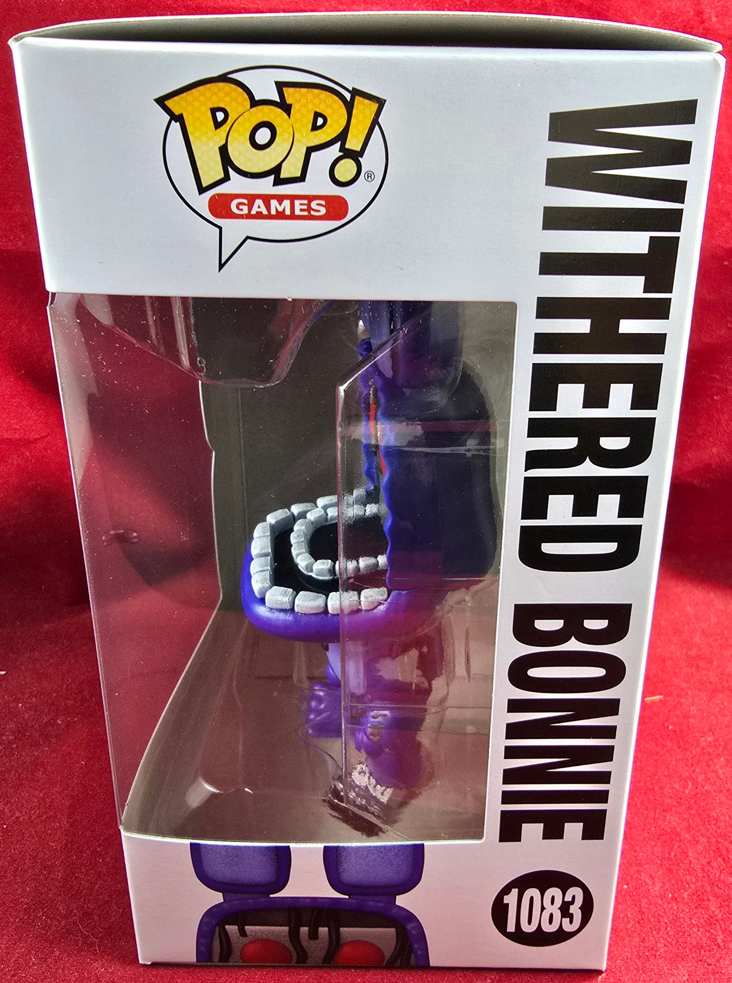 Withered Bonnie funko # 1083 (nib) With pop protector