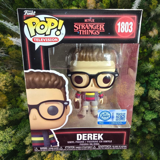 Funko Pop! Vinyl:  Derek Exclusive #1803 (Nib)
With pop protector