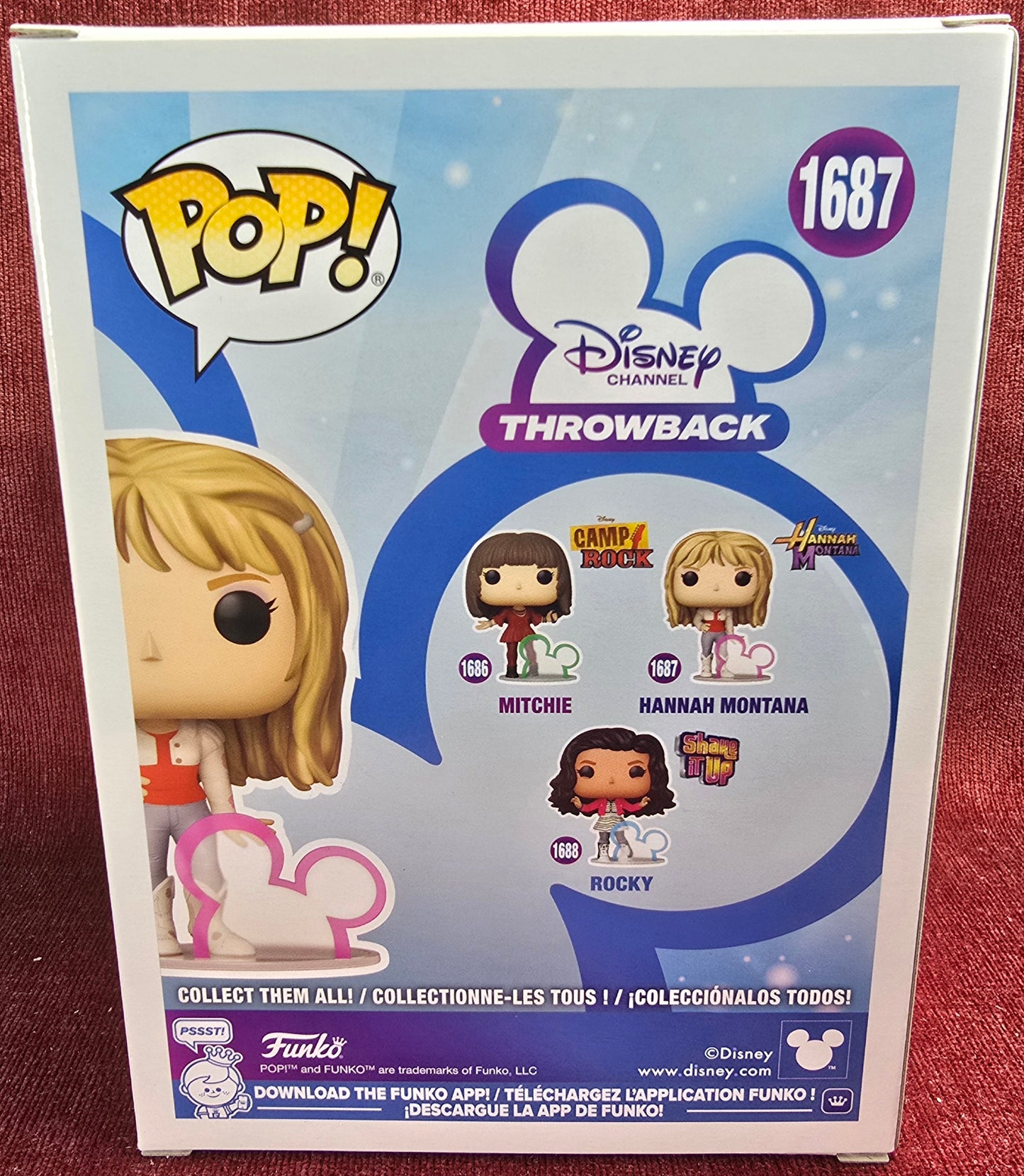 Funko Pop! Vinyl:  Hannah Montana #1687 (Nib)
With pop protector