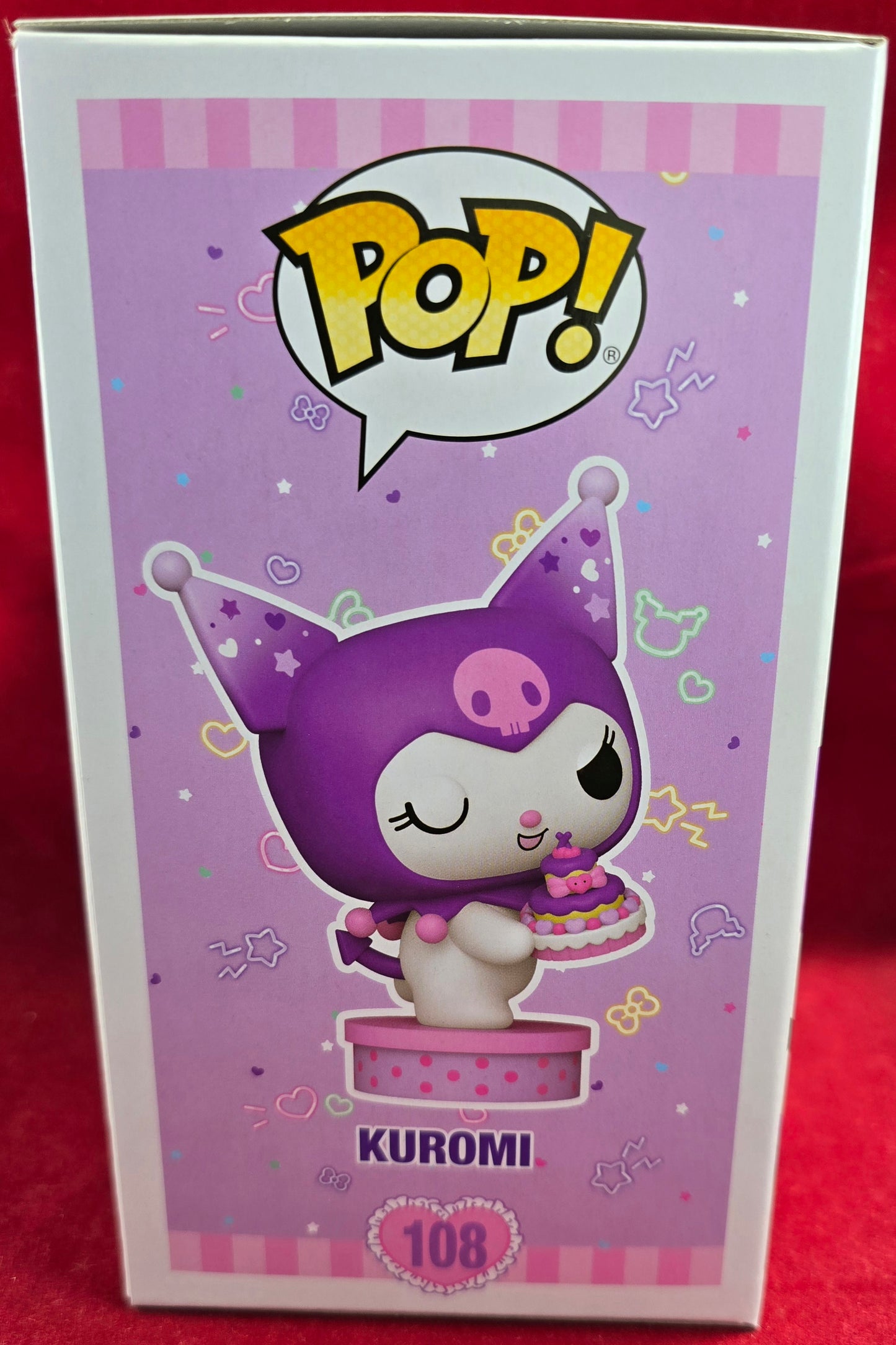 Kuromi specialty series funko # 108 (nib) With pop protector