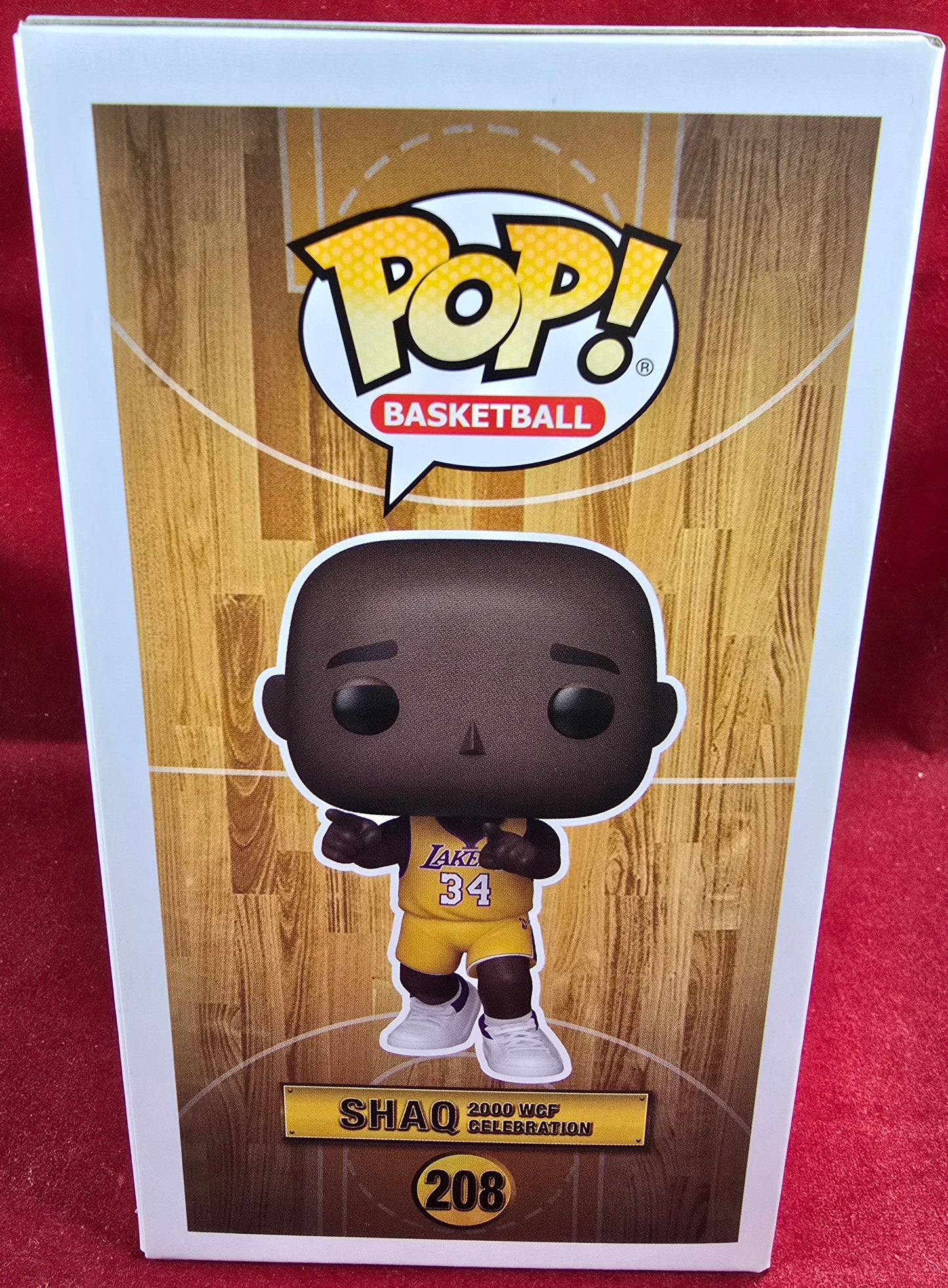 Shaq 2000 WCF Celebration funko # 208 (nib) With pop protector