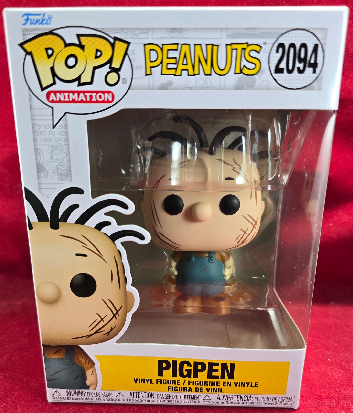 Pigpen Funko  #2094 (Nib)
With pop protector