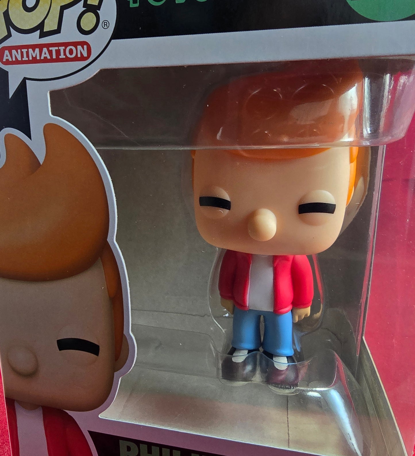 Philip j. Fry funko # 1755 (nib) with pop protector
