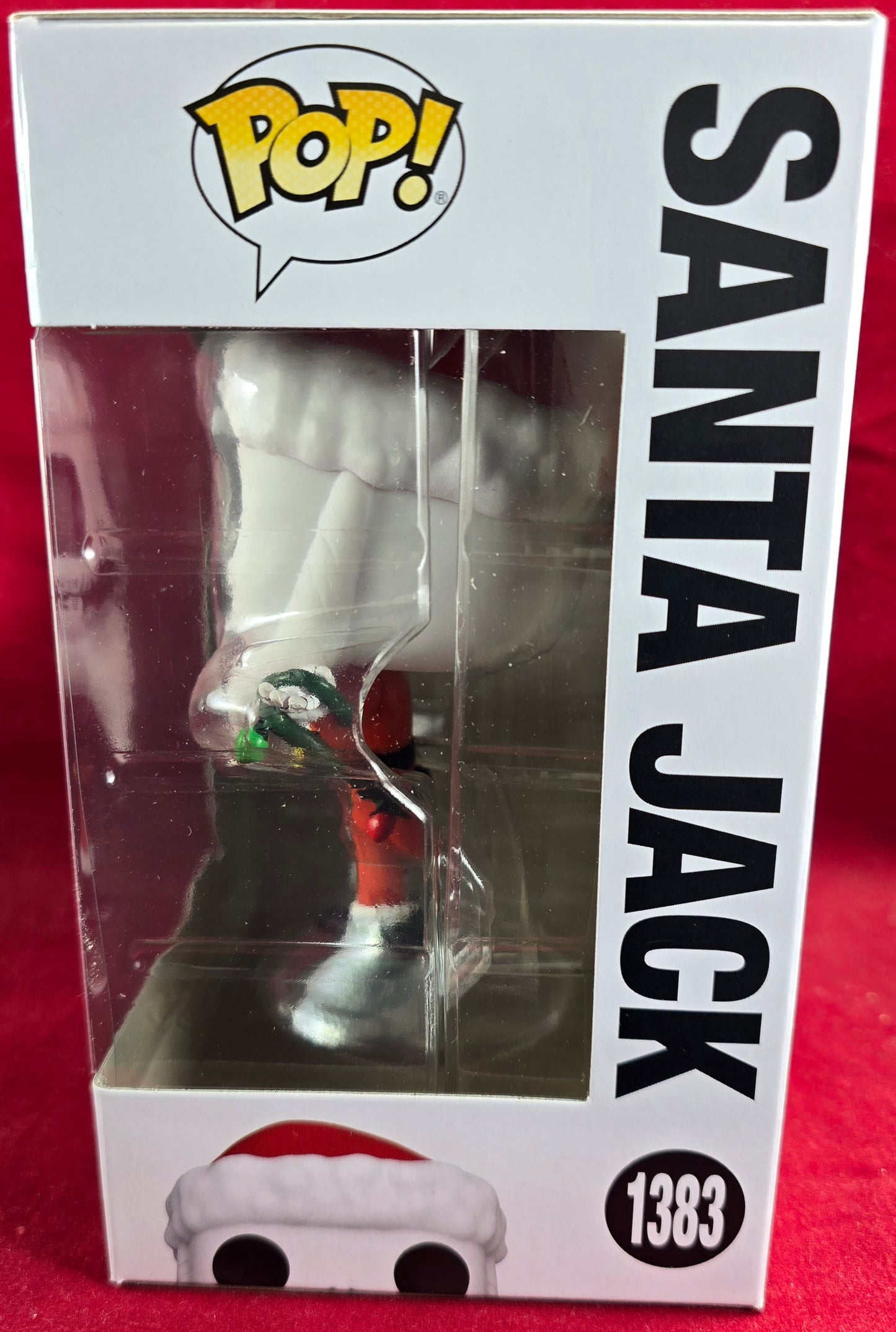 Funko Pop!  Santa Jack Skellington #1383 (Nib)
With pop protector