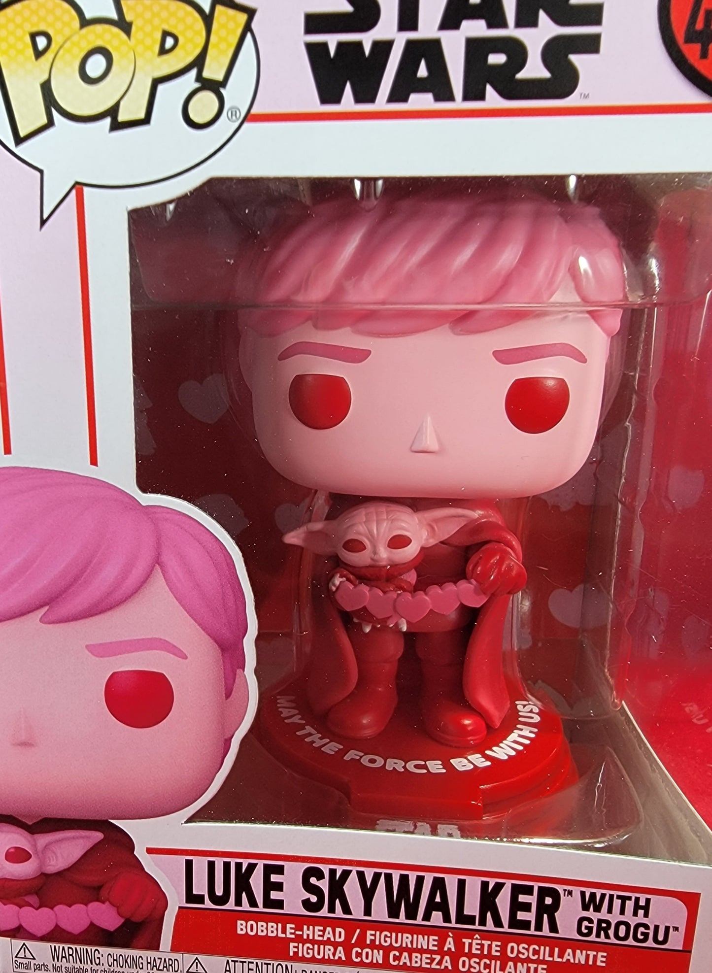 Luke skywalker with grogu funko