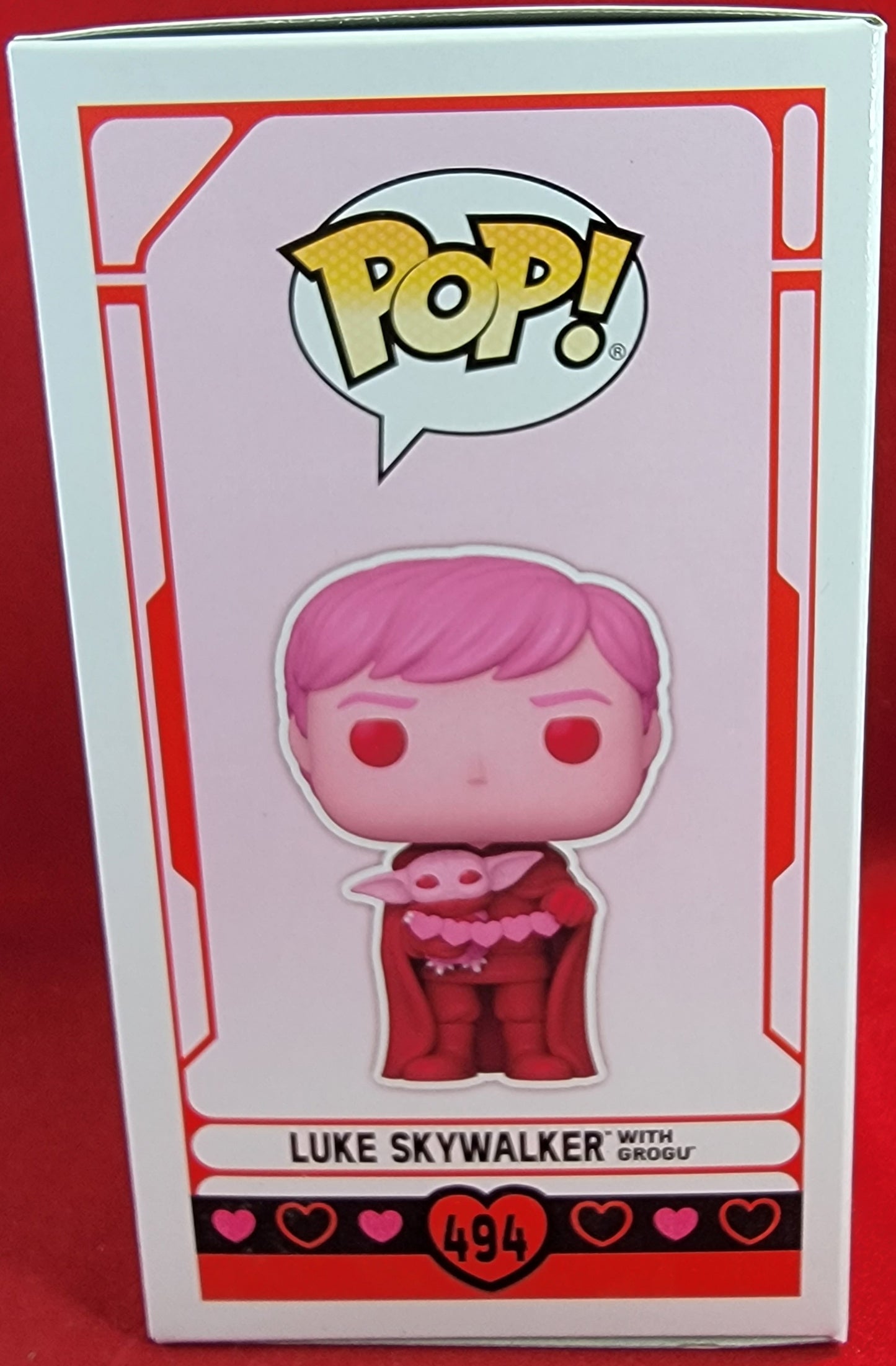 Luke skywalker with grogu funko