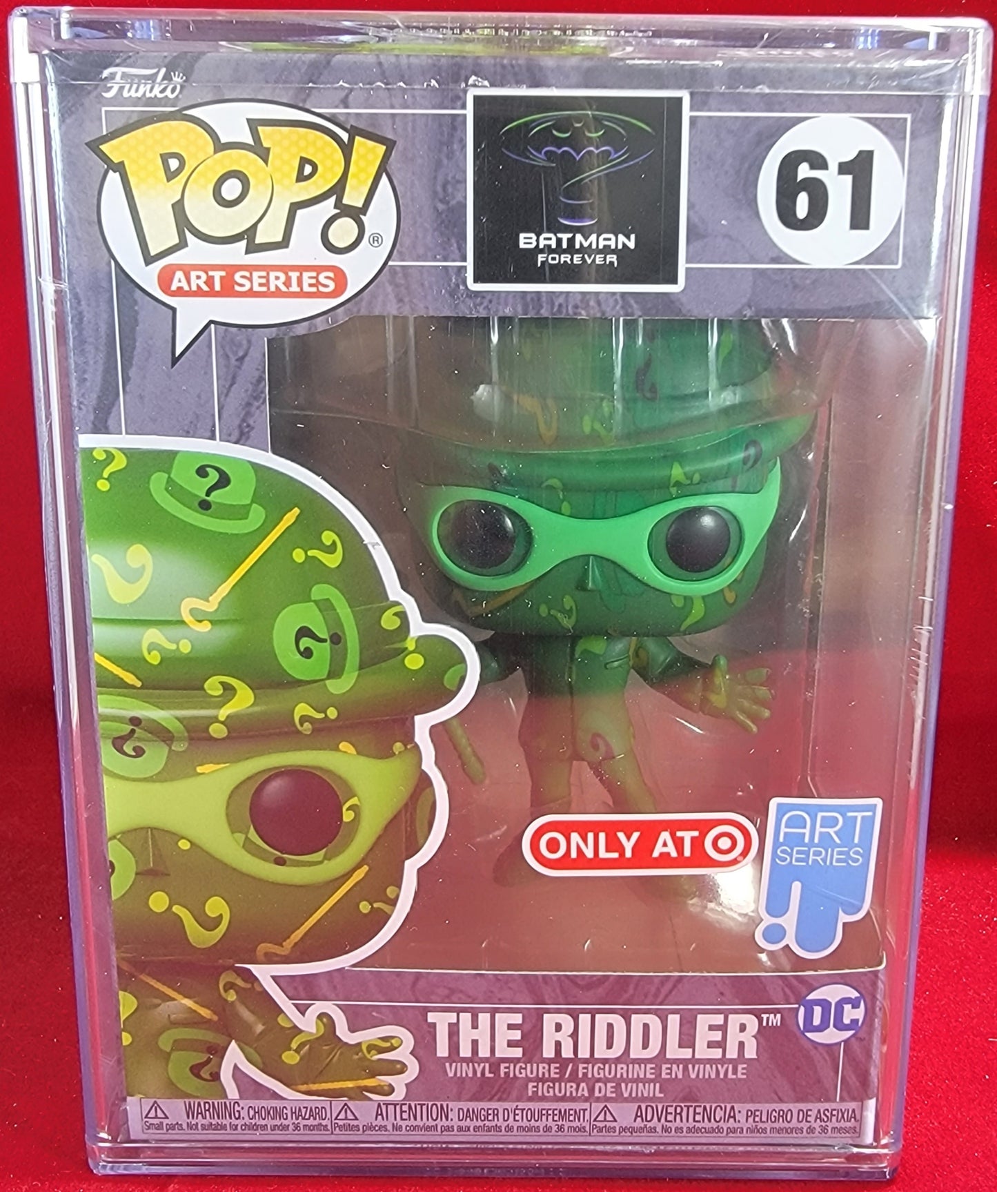 The riddler target exclusive # 61 funko (nib)