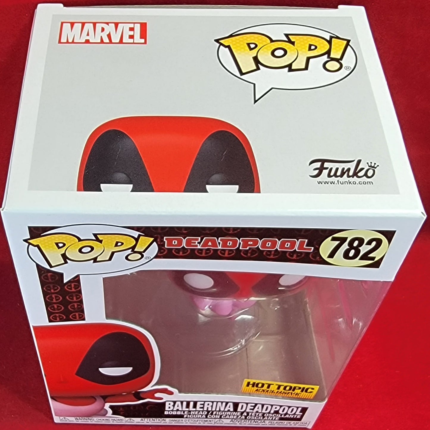 Deadpool as ballerina hot topic exclusive funko 782 (nib)