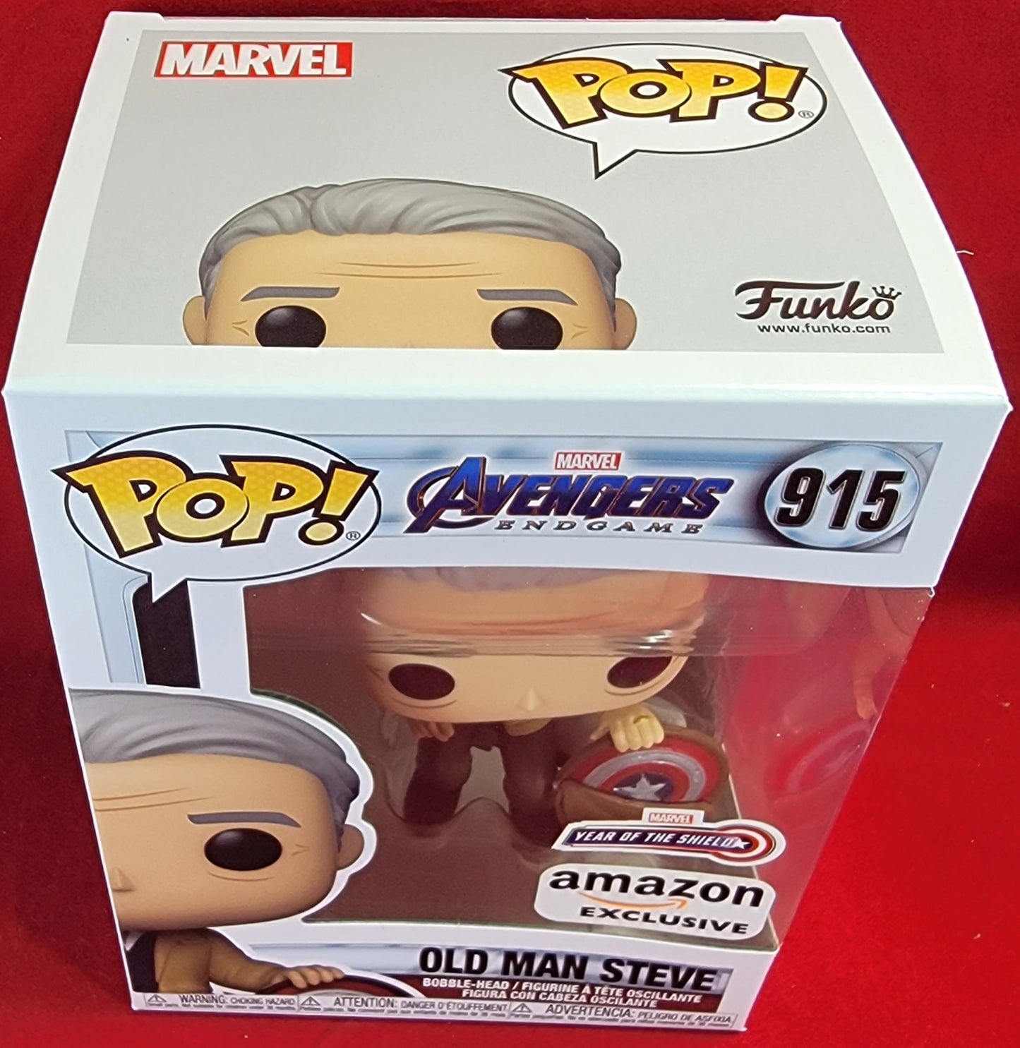 Old man steve amazon exclusive funko # 915 (nib)