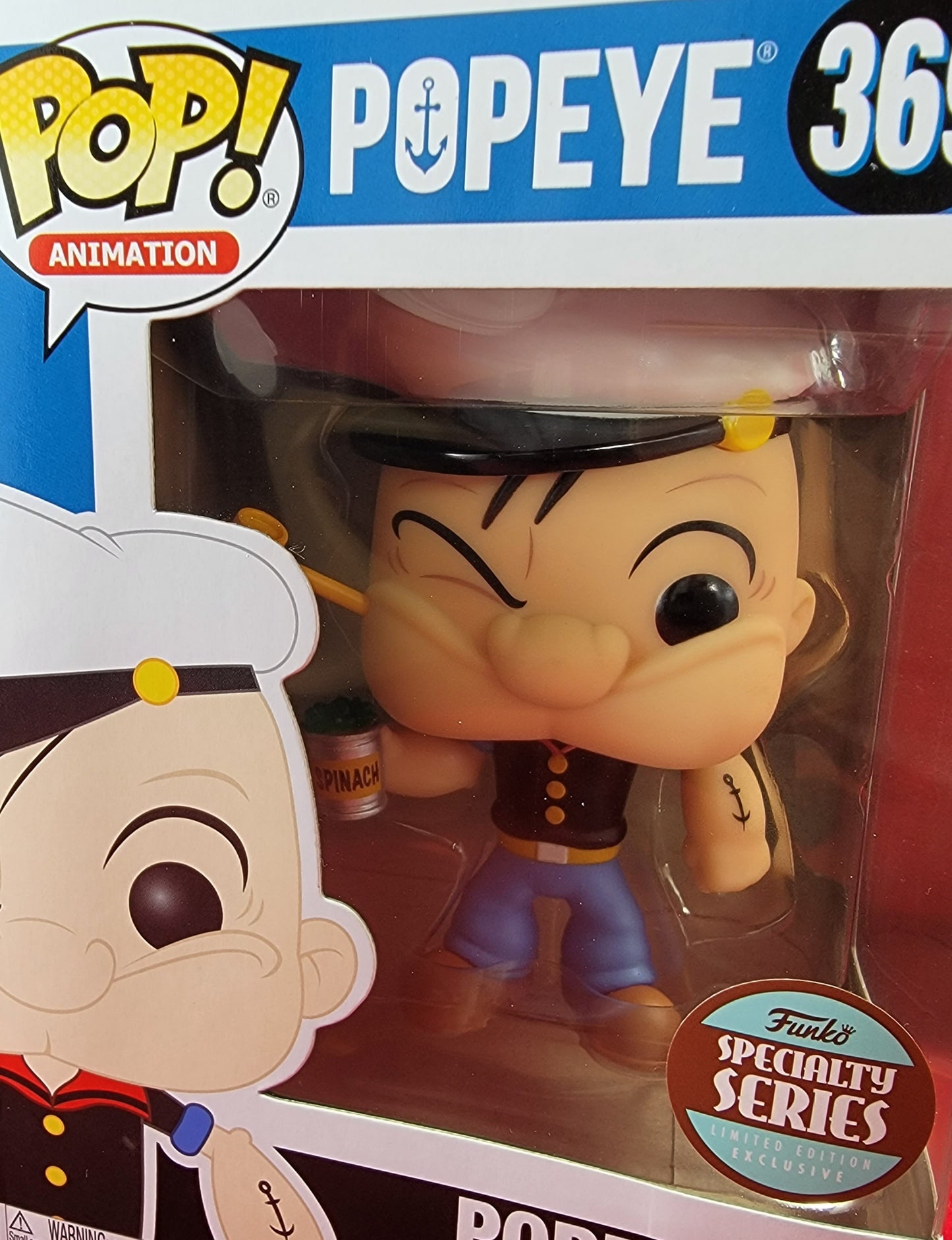 Popeye the sailor man specialty series funko # 369 (nib)