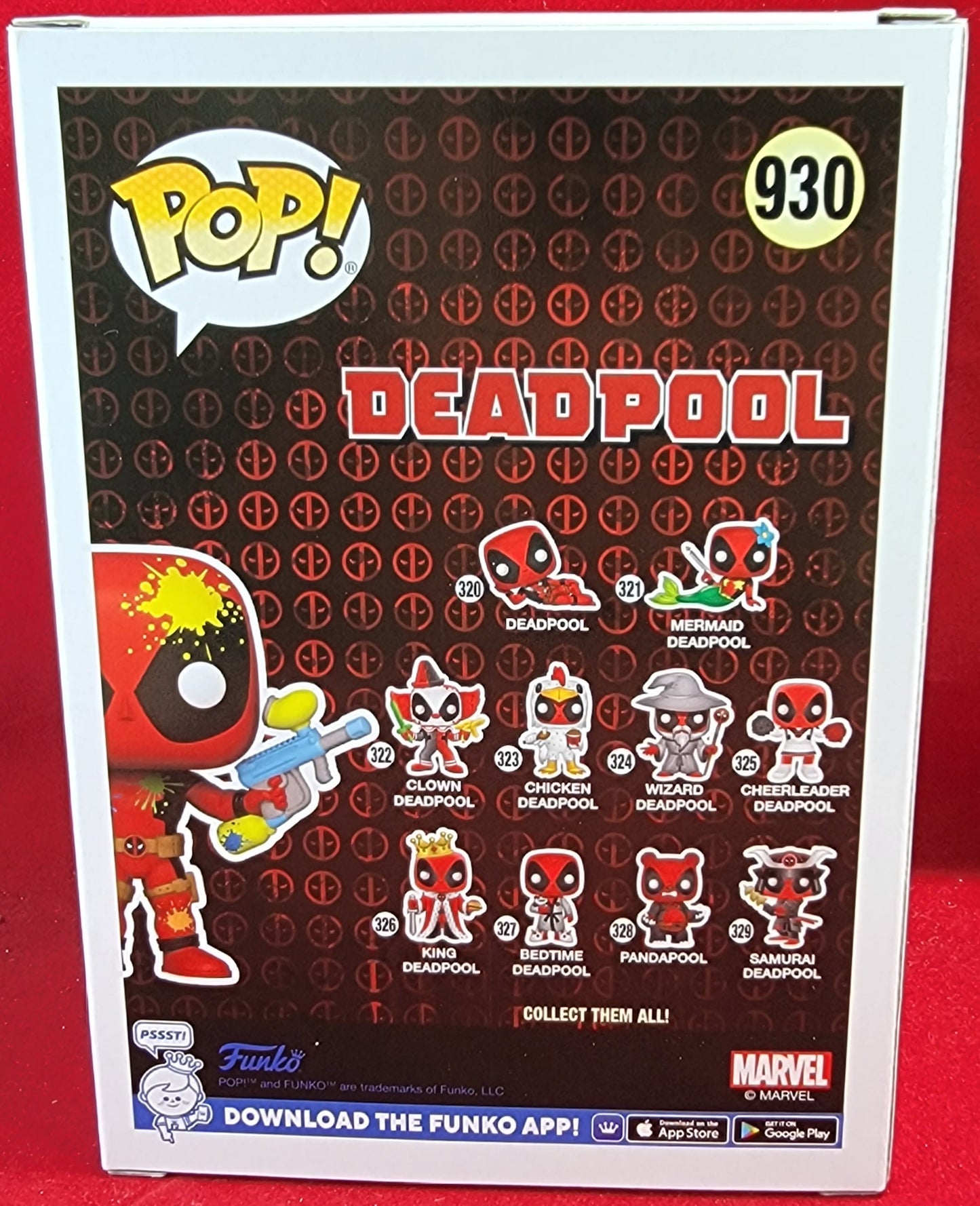 Paintball deadpool gamestop exclusive funko 930 (nib)