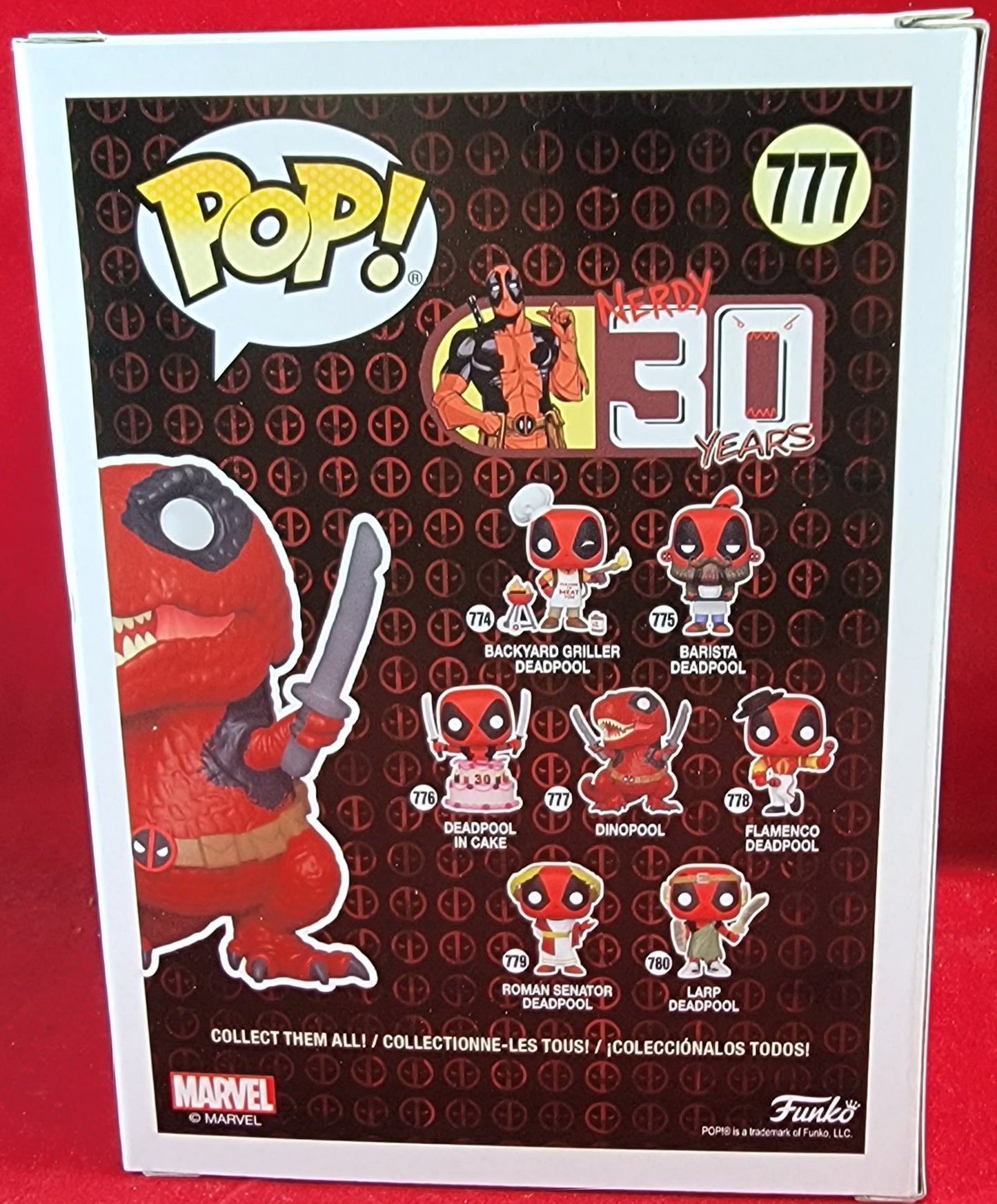 Dinopool funko # 777 (nib)