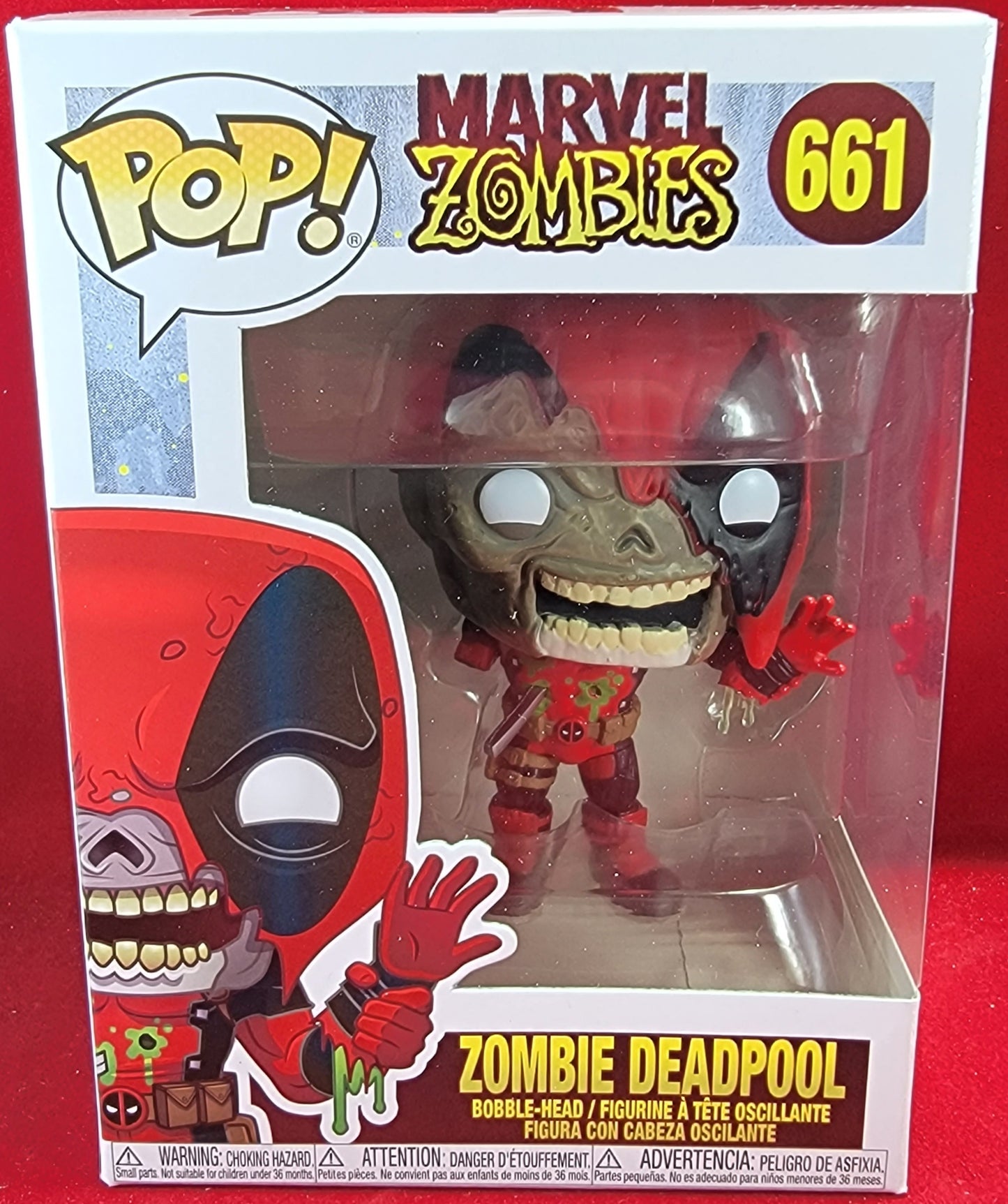 Marvel zombie deadpool funko # 661 (nib)