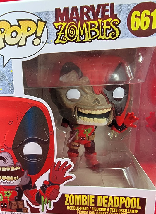 Marvel zombie deadpool funko # 661 (nib)