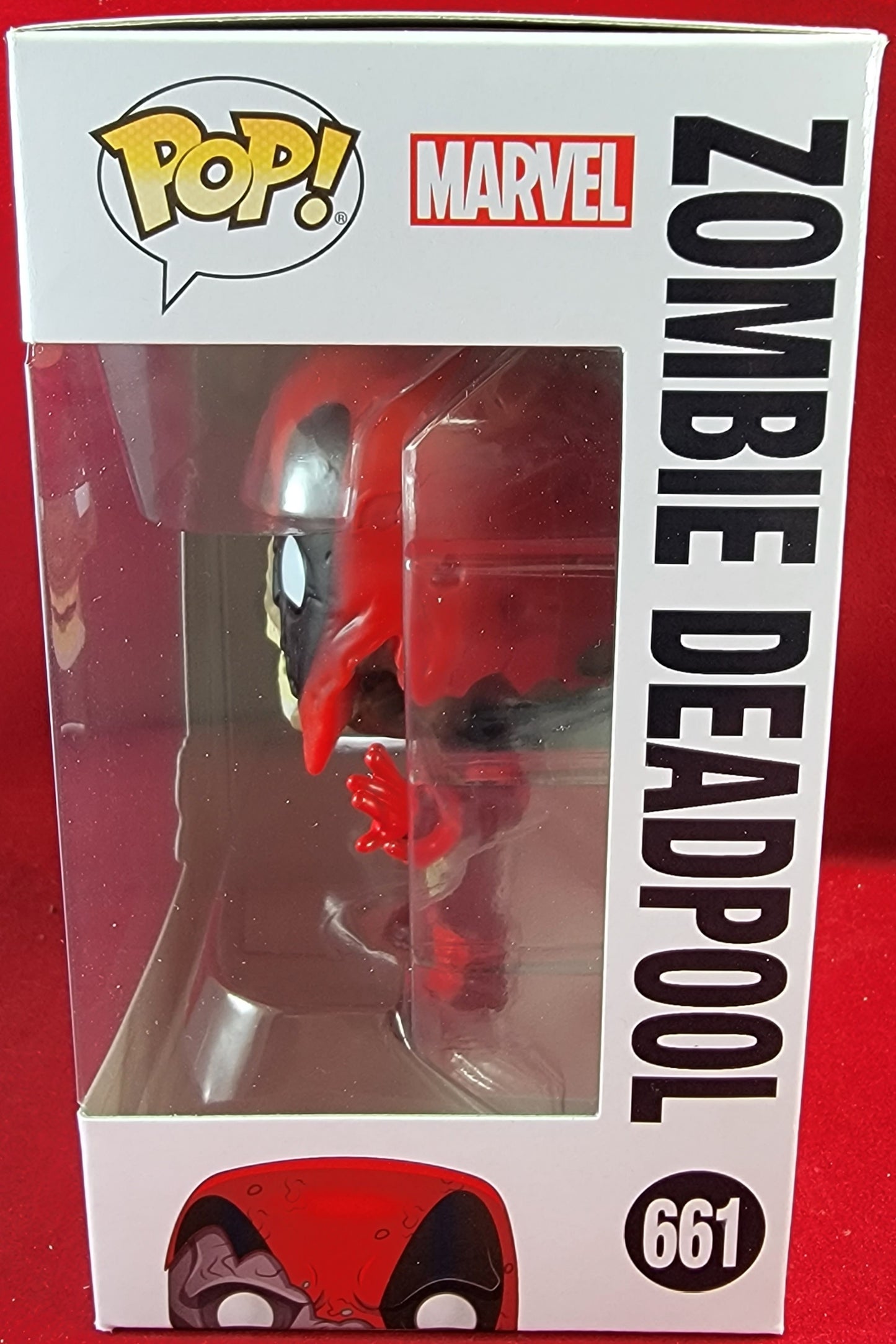 Marvel zombie deadpool funko # 661 (nib)